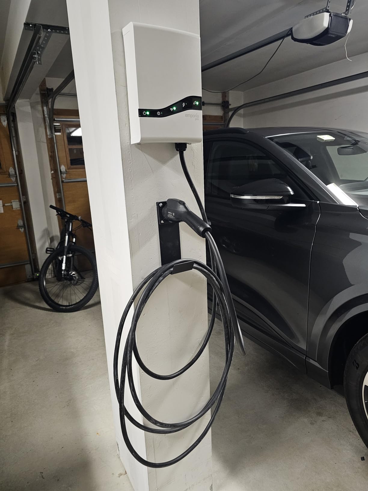 Lectron Electric Vehicle Charger Nozzle Holster Dock & J-Hook Combo for All J1772 Evs customer photo 2