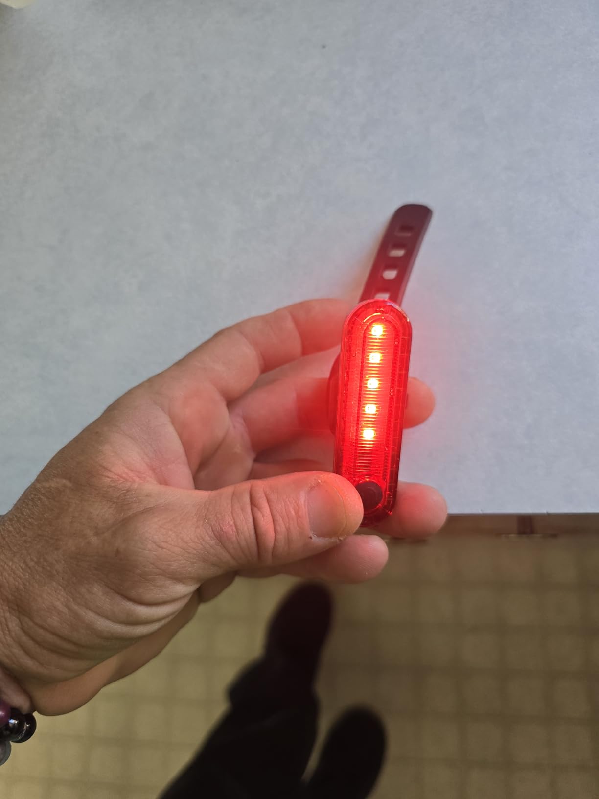 Ascher USB Rechargeable LED Bike Tail Lights 2 Pack, Bright Bicycle Cycling Rear Light, 4 Light Mode Options Safety Bike Light for Adults Kids Men Women Road Mountain(2 USB Cables Included) customer photo 1