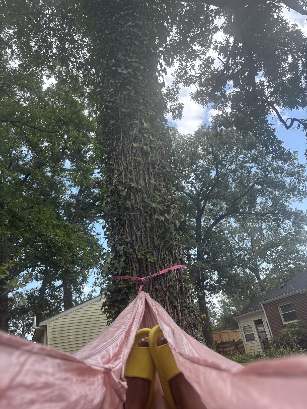 Gold Armour Camping Hammock - XL Double Hammock Portable Hammock Camping Accessories Gear for Outdoor Indoor with Tree Straps, USA Based Brand customer photo 1