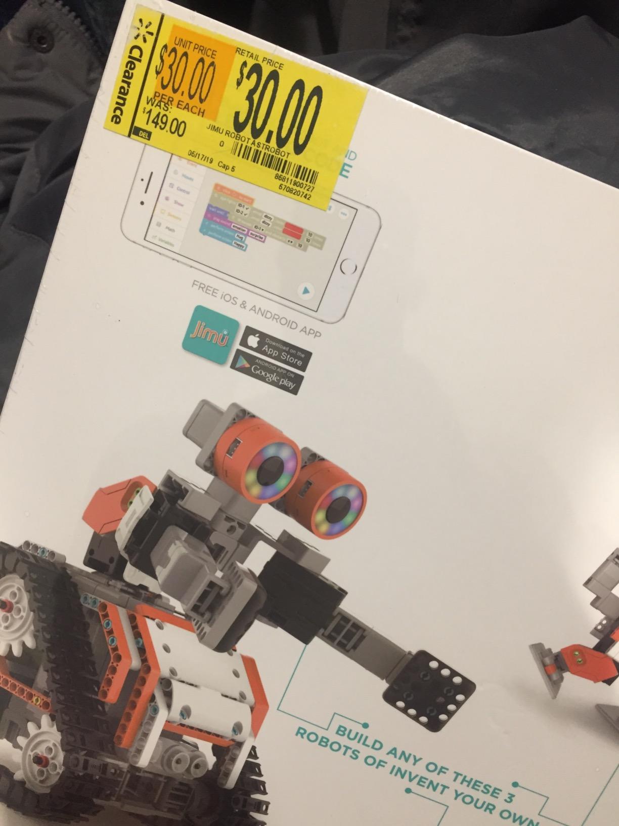 UBTECH JIMU Robot Astrobot Series: Cosmos Kit/App-Enabled Building and Coding STEM Learning Kit (387 Parts and Connectors), Orange customer photo 2