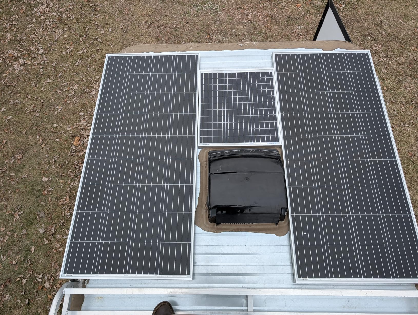 Renogy Solar Panel 50 Watt 12 Volt, High-Efficient 50W Solar Panel Monocrystalline PV Module Power Charger for RV Marine Rooftop Farm Battery and Other Off-Grid Applications customer photo 1