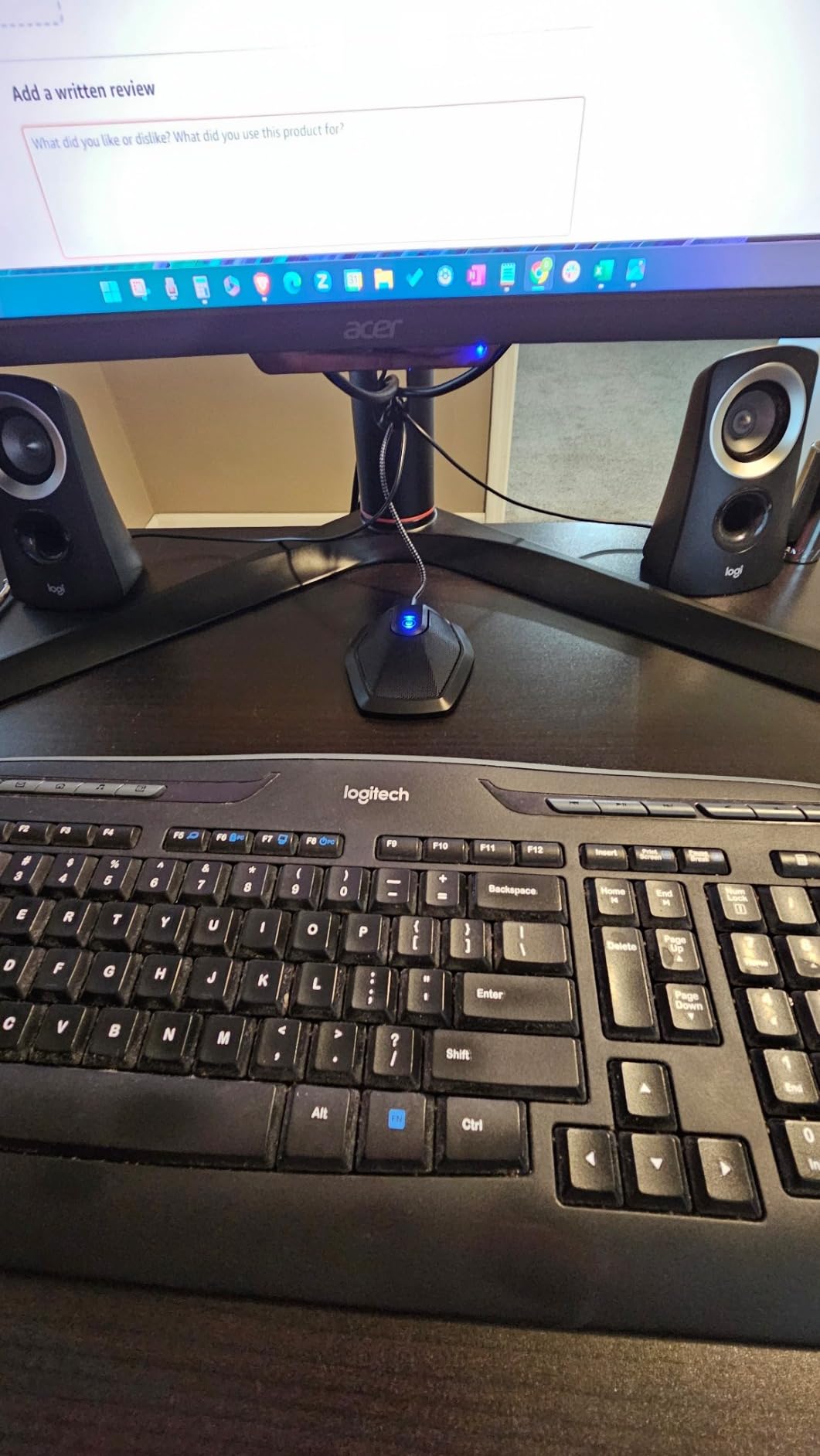 TONOR Conference USB Microphone, Omnidirectional Condenser PC Mic for Video Conference, Recording, Skype, Online Class, Court Reporter, Plug & Play Compatible with Mac OS X Windows PC Compute, G11 customer photo 1