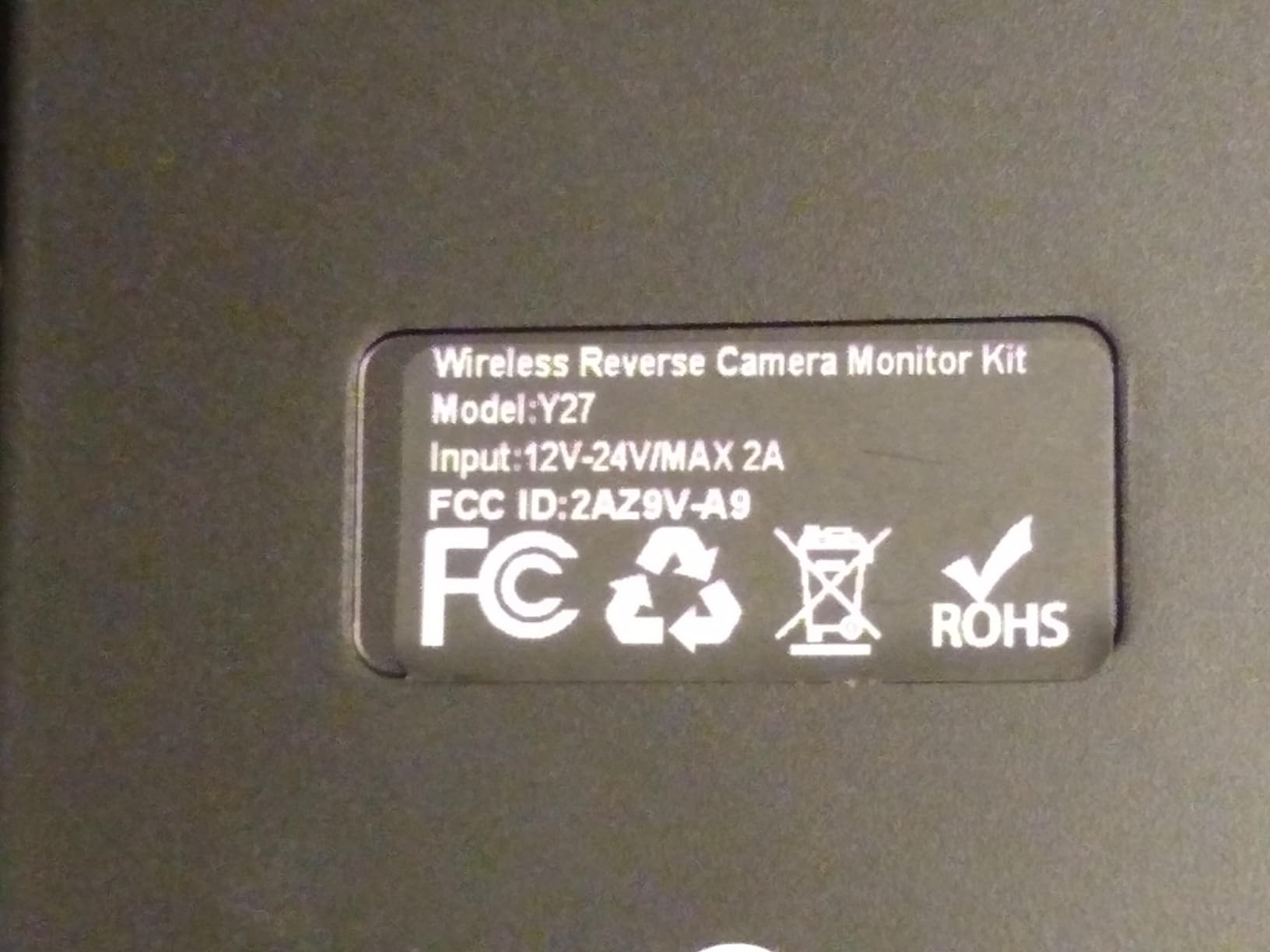 RV Backup Camera Wireless Plug and Play: Pre-Wired for Furrion System Recording Wide View Rear View Camera Clear Night Vision HD 1080P 7'' Touch Key Monitor for Trailer Camper Motorhome Yakry Y27-N customer photo 2