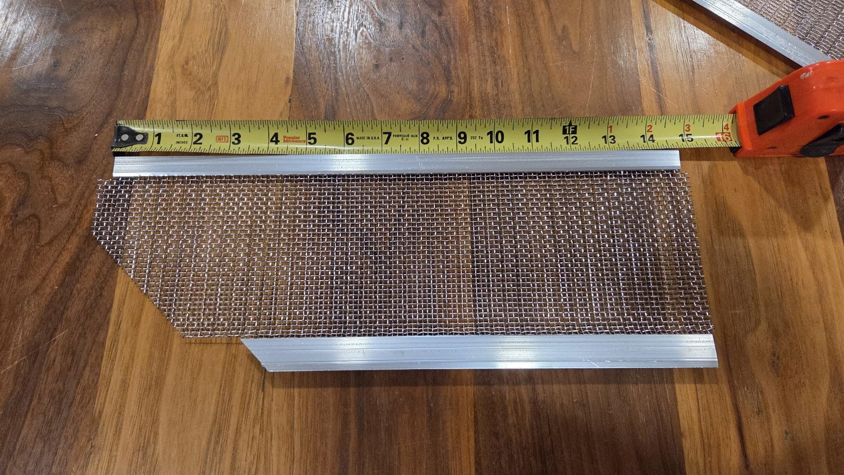 RAPTOR GUTTER GUARD - 48 FT. (Nominal) Contractor Grade Stainless Steel Micro-Mesh Gutter Guard Kit with Screws Included. Fits 6 in. & 7 in. Gutters. DIY-Friendly. (7.187 in. x 47.625 in.) customer photo 1