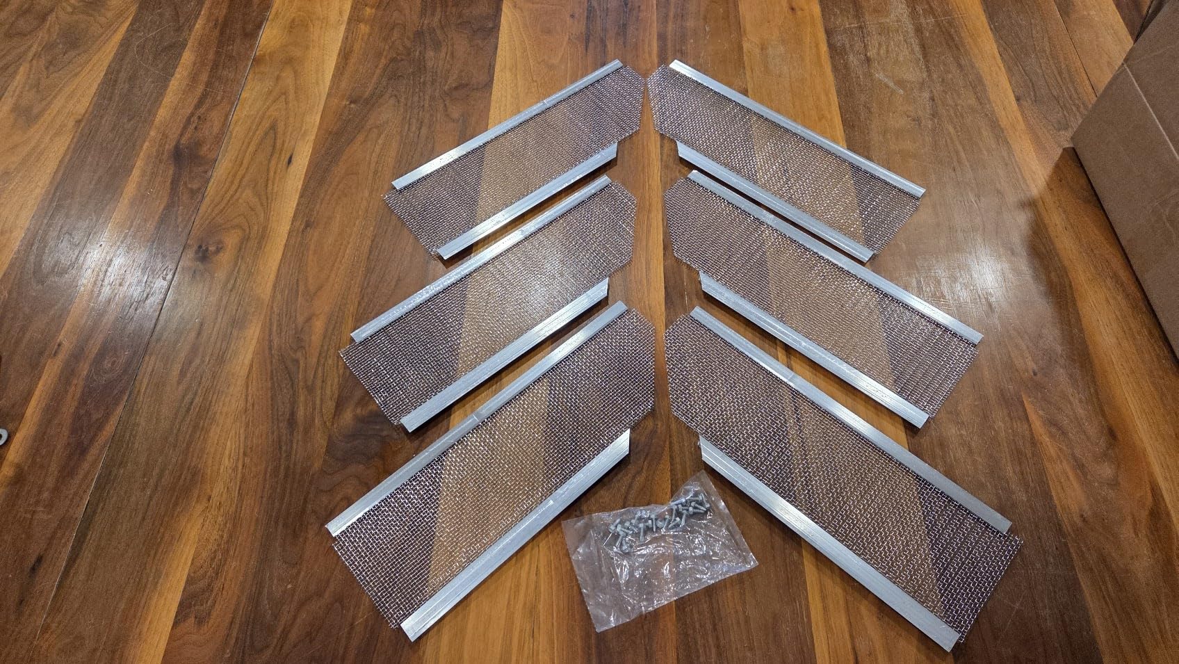 RAPTOR GUTTER GUARD - 48 FT. (Nominal) Contractor Grade Stainless Steel Micro-Mesh Gutter Guard Kit with Screws Included. Fits 6 in. & 7 in. Gutters. DIY-Friendly. (7.187 in. x 47.625 in.) customer photo 2