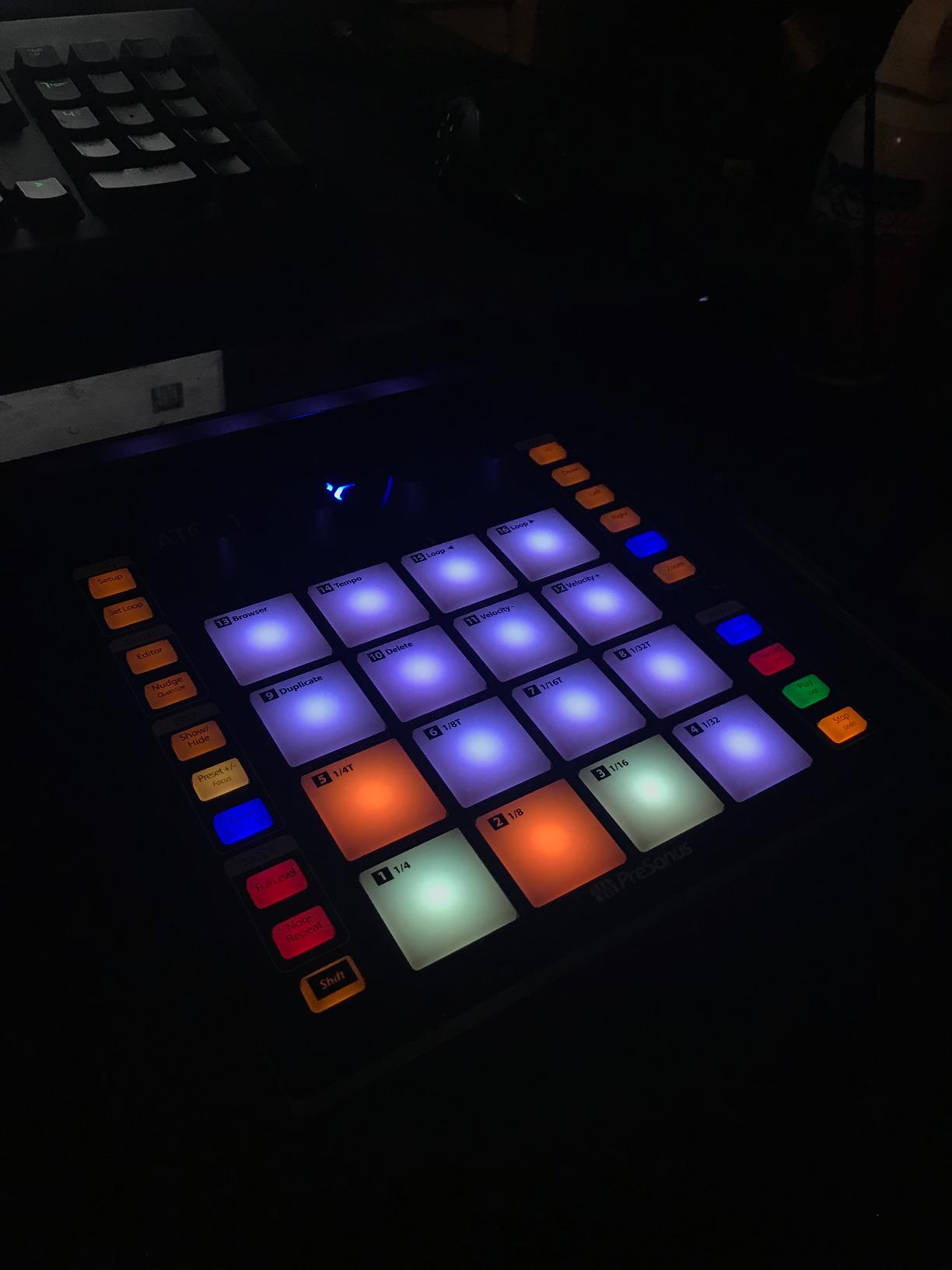 PreSonus ATOM Production & Performance Midi Pad Controller with Studio One Artist and Ableton Live Lite Recording Software customer photo 2