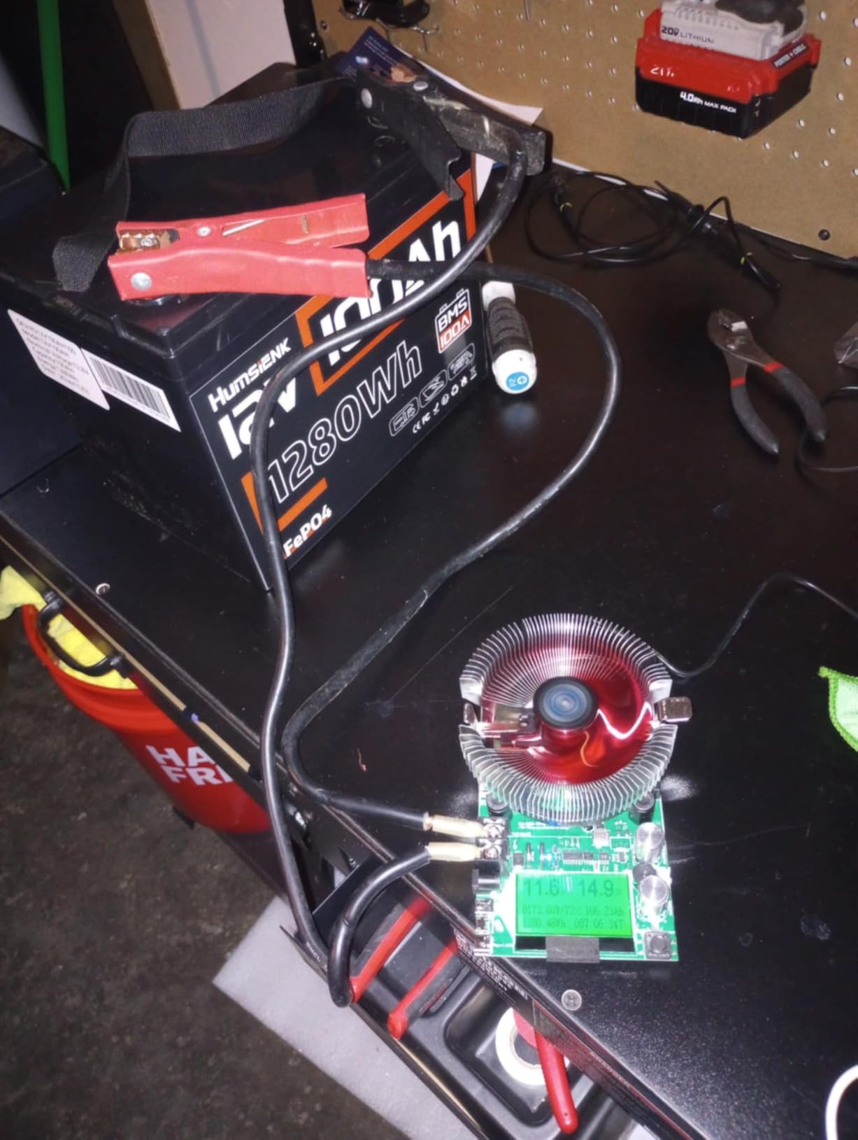 MakerHawk Electronic Load Tester - USB Load Tester 150W 200V 20A Resistor Adjustable Constant Current Battery Capacity Tester Module Intelligent Discharge customer photo 1