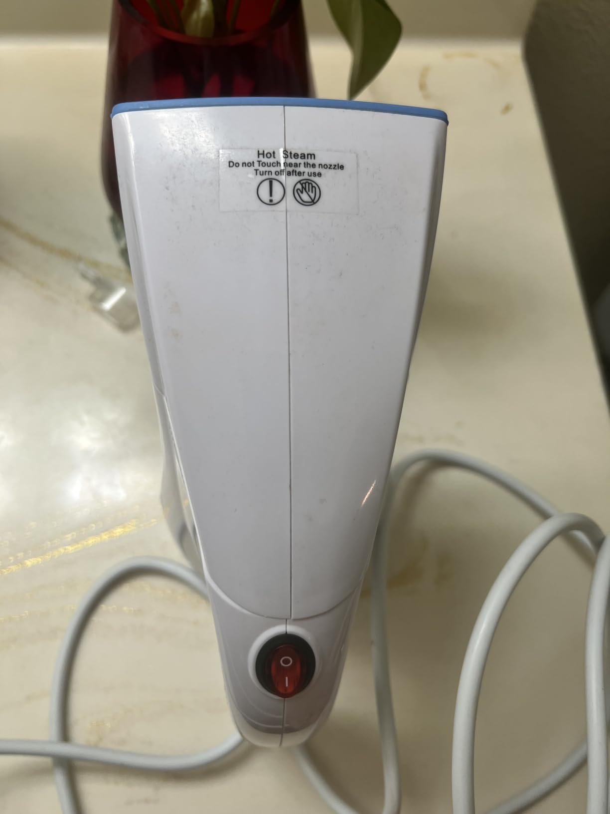 HiLIFE Steamer for Clothes, Portable Handheld Clothing Steamer, 240ml Big Capacity, 700W, Strong Power, Fabric Quick Wrinkle Remover with Brush for Home, Office, Travel (ONLY 120V) -Blue customer photo 2