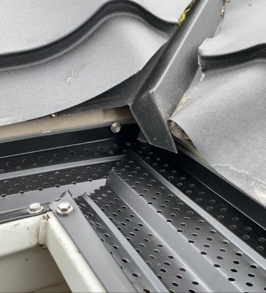 FlowGuard USA Made Professional DIY 5 Inch High Clearance 50-Year Gutter Cover System - Black - Aluminum Gutter Guards - 102 Feet - by FlexxPoint customer photo 1