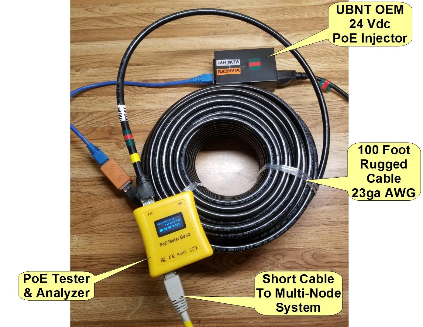 PoE Tester Gen2.5 by PoE Texas - Power Over Ethernet Tester to Determine Voltage, Current and Power Consumption on Network Cable - Identify PoE and Troubleshoot Connection Problems, No Battery Needed customer photo 2