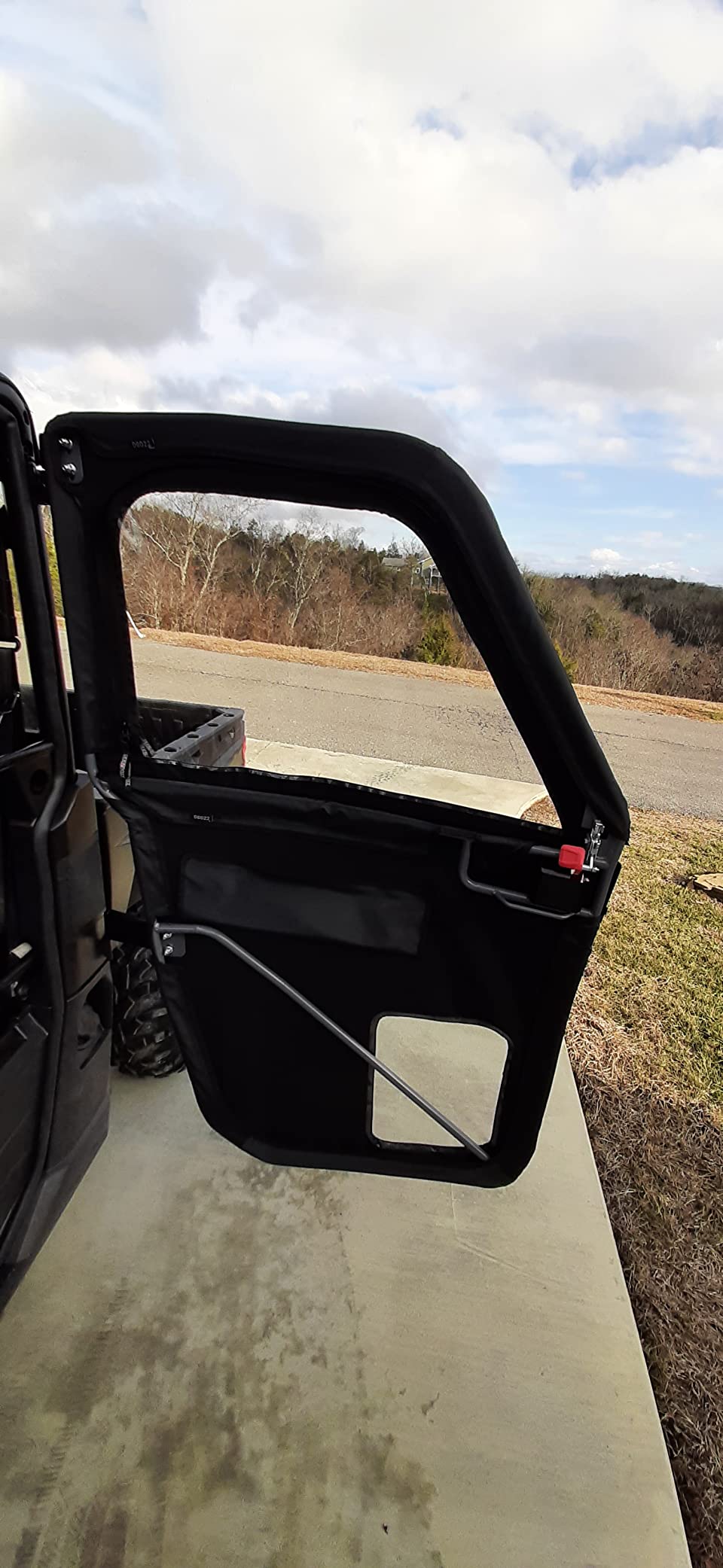 Seizmik UTV Framed Door Kit Compatible with Polaris Full Size Pro-Fit Ranger 900 XP, 570, 1000 XP 2013-2017 UTV Models | Polaris Door Kits | Cab Enclosure | Side by Side Accessories customer photo 1