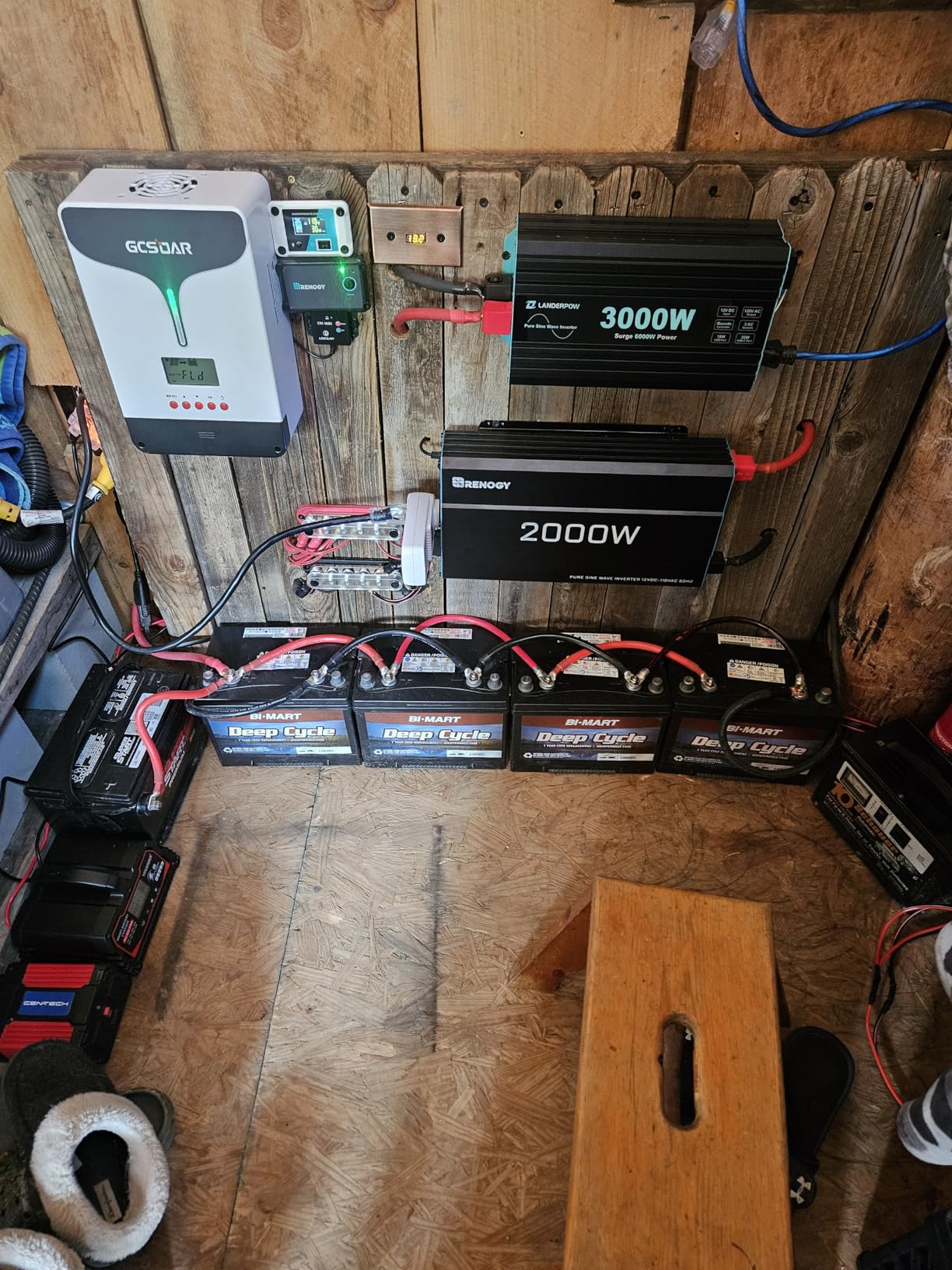 Renogy 1000W Pure Sine Wave Inverter 12V DC to 120V AC Converter for Home, RV, Truck, Off-Grid Solar Power 110V with Built-in 5V/2.1A USB Port, Hardwire Remote Controller customer photo 2