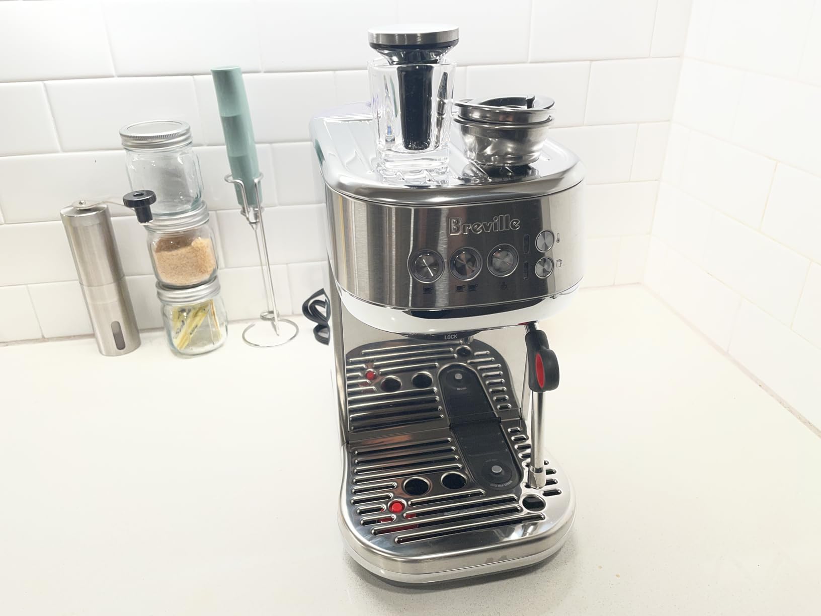 Breville Bambino Plus Espresso Machine BES500BSS, Brushed Stainless Steel customer photo 2