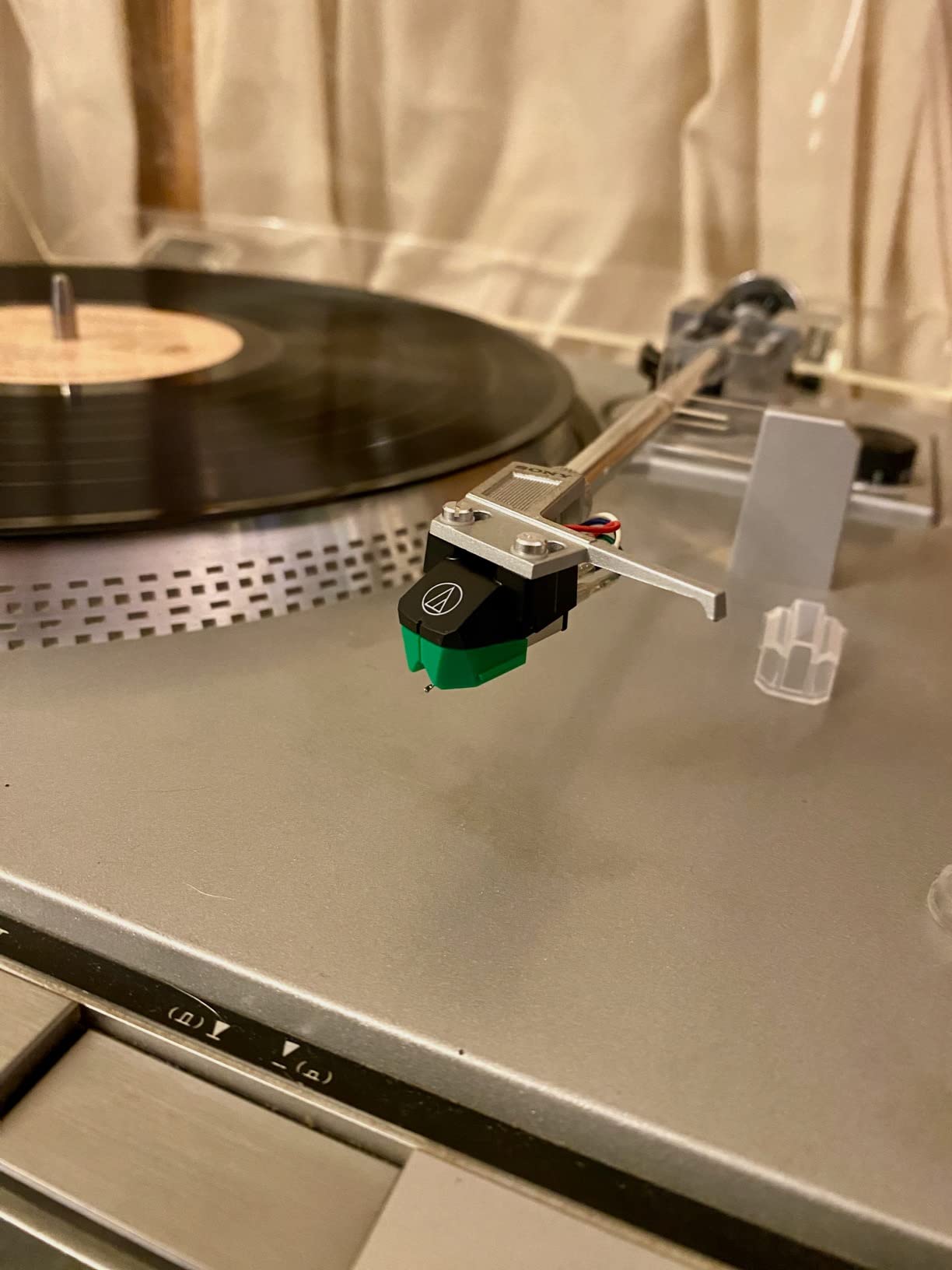 Audio-Technica AT-VM95E Dual Moving Magnet Turntable Cartridge Green customer photo 2