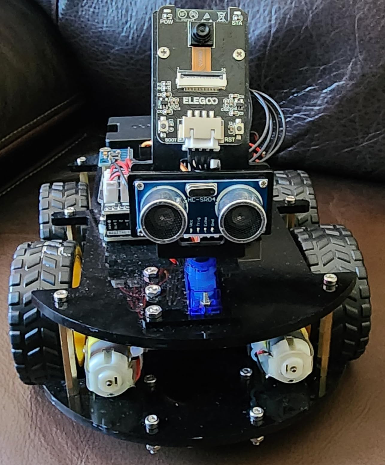 ELEGOO UNO R3 Smart Robot Car Kit V4 for Arduino Robotics for Kids Ages 8-12 STEM Science Kits Coding Gifts customer photo 2