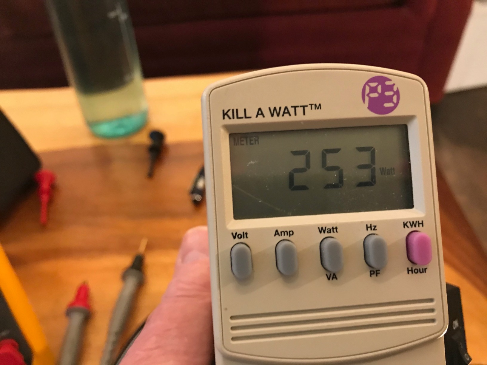 BESTEK Pure Sine Wave Power Inverter - 300W Car Plug in Charger Outlet DC 12V to 110V AC - Cigarette Lighter Adapter with 4.8A Dual USB Fast Charging Ports for Phone, Laptop, CPAP - Black customer photo 2