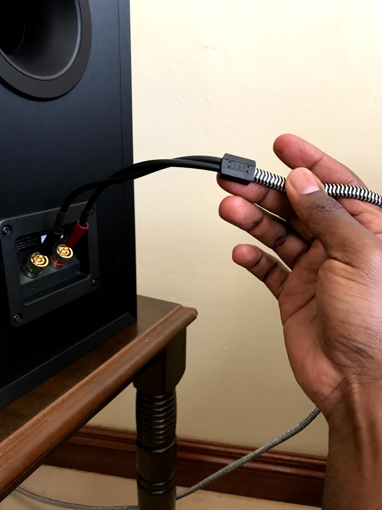 Elac - Sensible Speaker Cables (10Ft Pair) customer photo 1