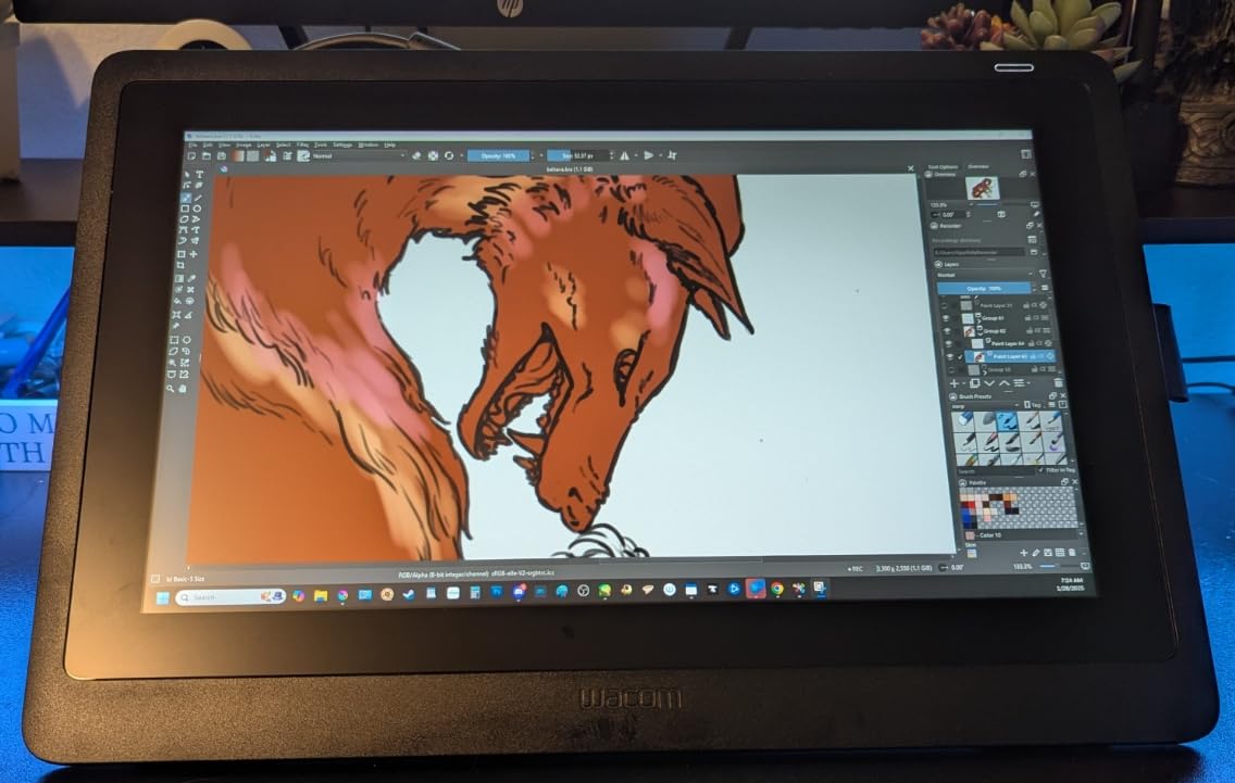 Wacom Cintiq 16 Drawing Tablet with Screen, 15.4