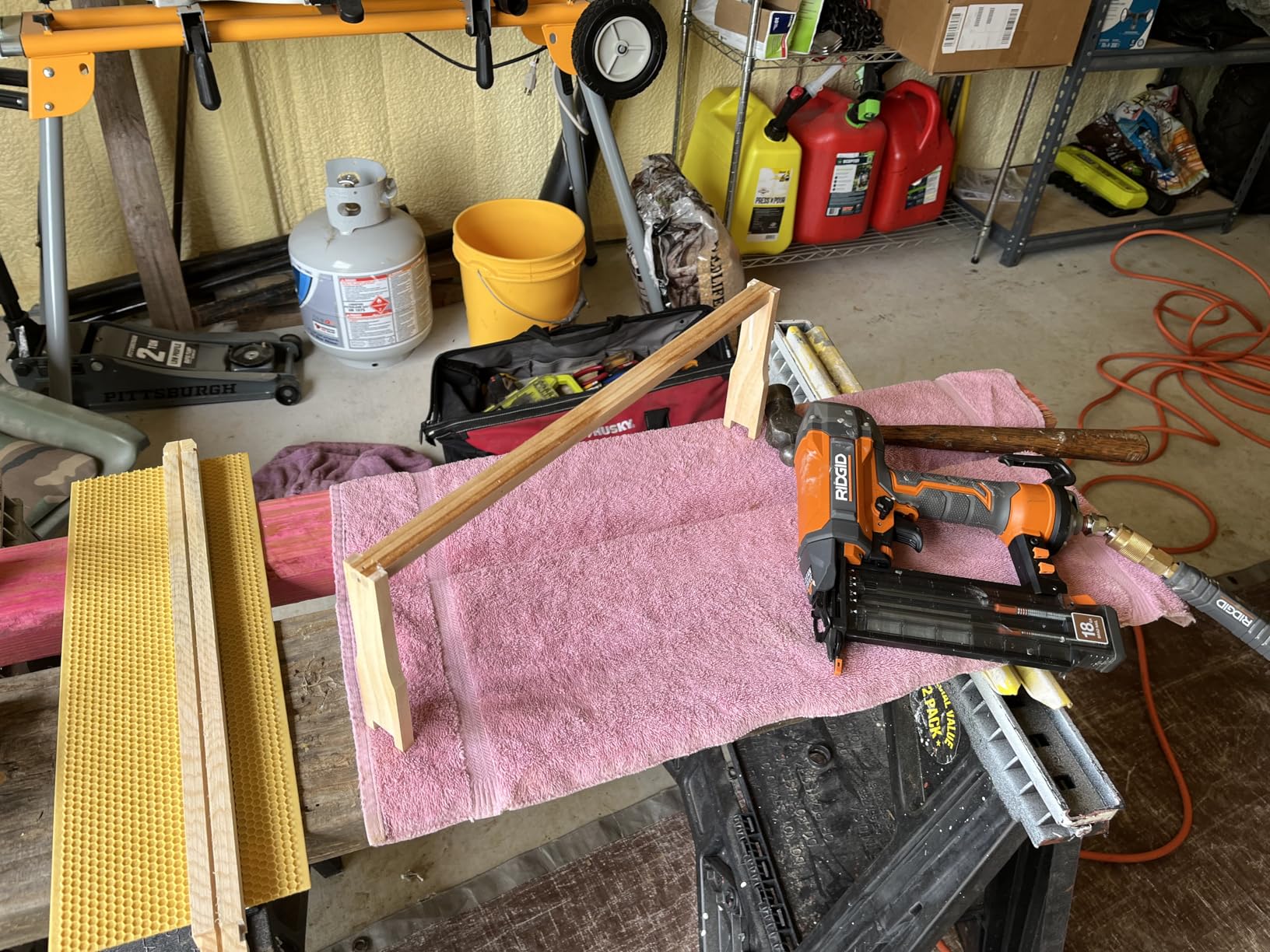 Hoover Hives Complete 8-Frame Beehive Kit - Wax-Coated Fir Wood, Includes 2 Deep Brood Boxes, 1 Medium Super, Langstroth Frames & CellTech Foundations - Durable, Weather-Resistant Beekeeping Supplies customer photo 1