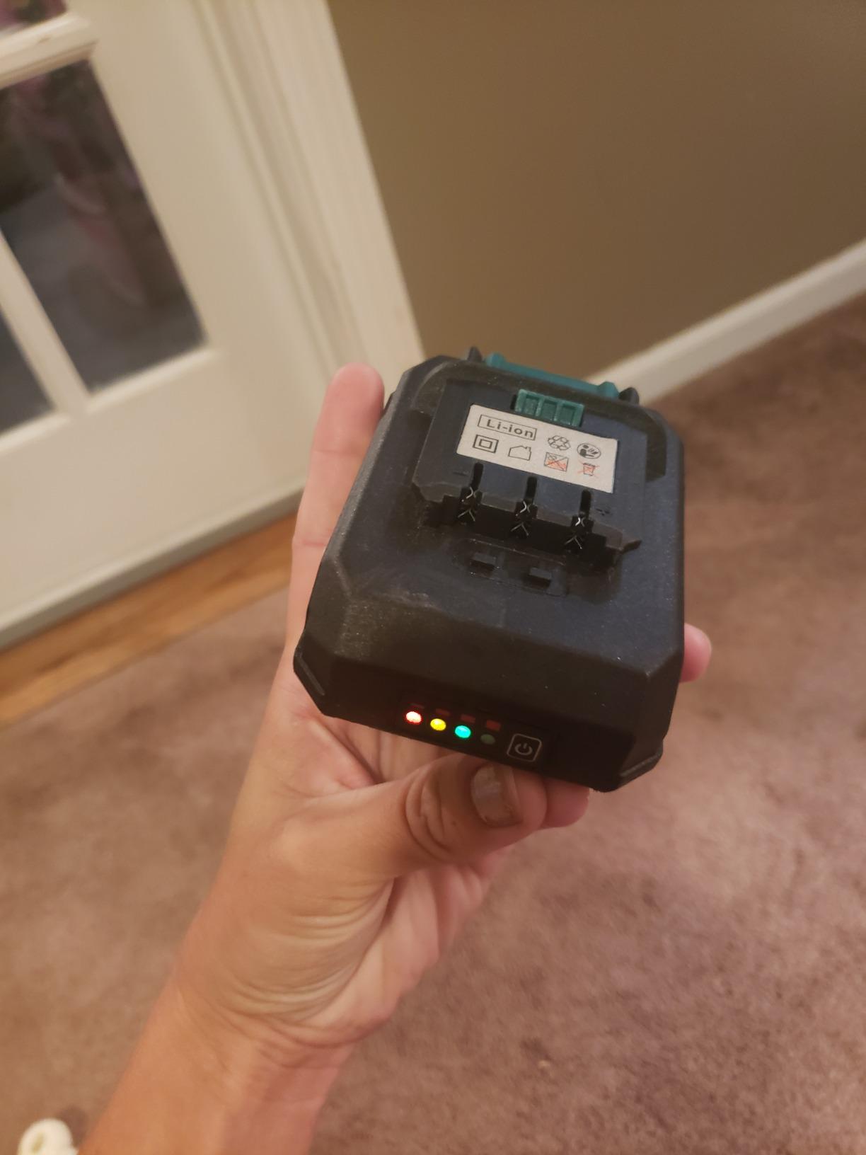 K I M O. Cordless Leaf Blower Vacuum Combo 4 in 1, 3 Nozzles &3 Modes for Inflation & Deflation, Extended Tube & Variable Speed, 20000RPM 150MPH, 2x2000mAh Battery Powered Leaf Blowers for Lawn Care customer photo 1