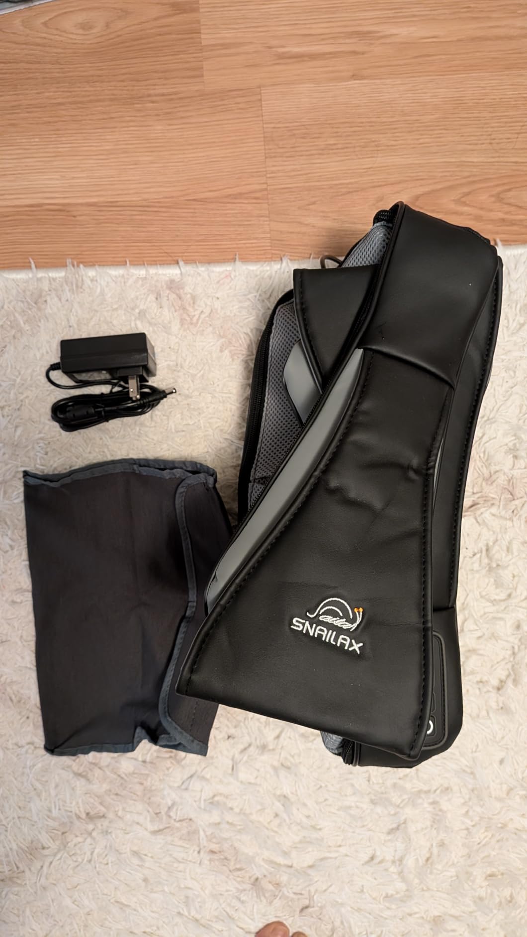 Snailax Cordless Massager - Shiatsu Neck and Shoulder Massager with Heat, FSA Eligible, Portable, Lumbar, Back Electric Massage Pillow, Christmas Gift customer photo 1