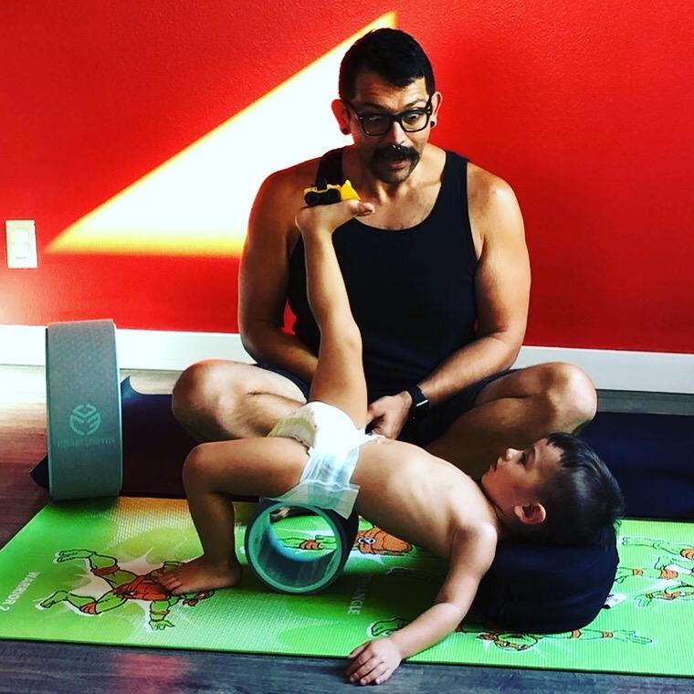 UpCircleSeven Yoga Wheel Set - Strongest & Most Comfortable Yoga Prop Wheel, 3 Pack for Back Pain and Stretching (12, 10, 6 inch) customer photo 2