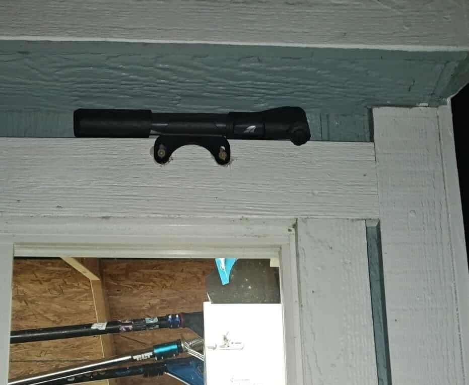 BV Mini Bike Pump Portable Frame Pump, Shock Pump for Bike Shock, Air Ball Pump Inflator with Ball Pump Needles, Mini Pump Fits Presta & Schrader- Smart Valve customer photo 2