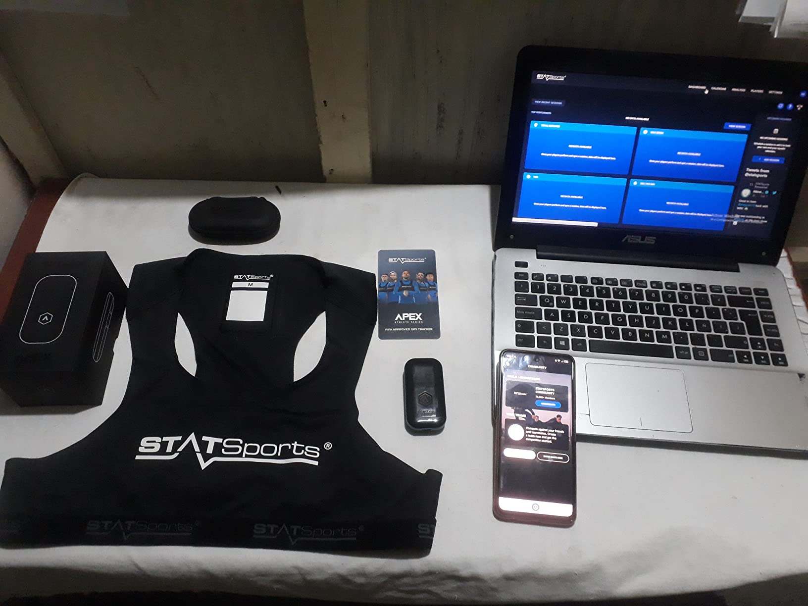 STATSports Academy GPS Soccer Tracker Vest - Unlock Elite Performance with Pro-Level Coaching, Drills & Nutrition - Tracks 24 Metrics - Football GPS Vest Used by Pro Players & Teams customer photo 1
