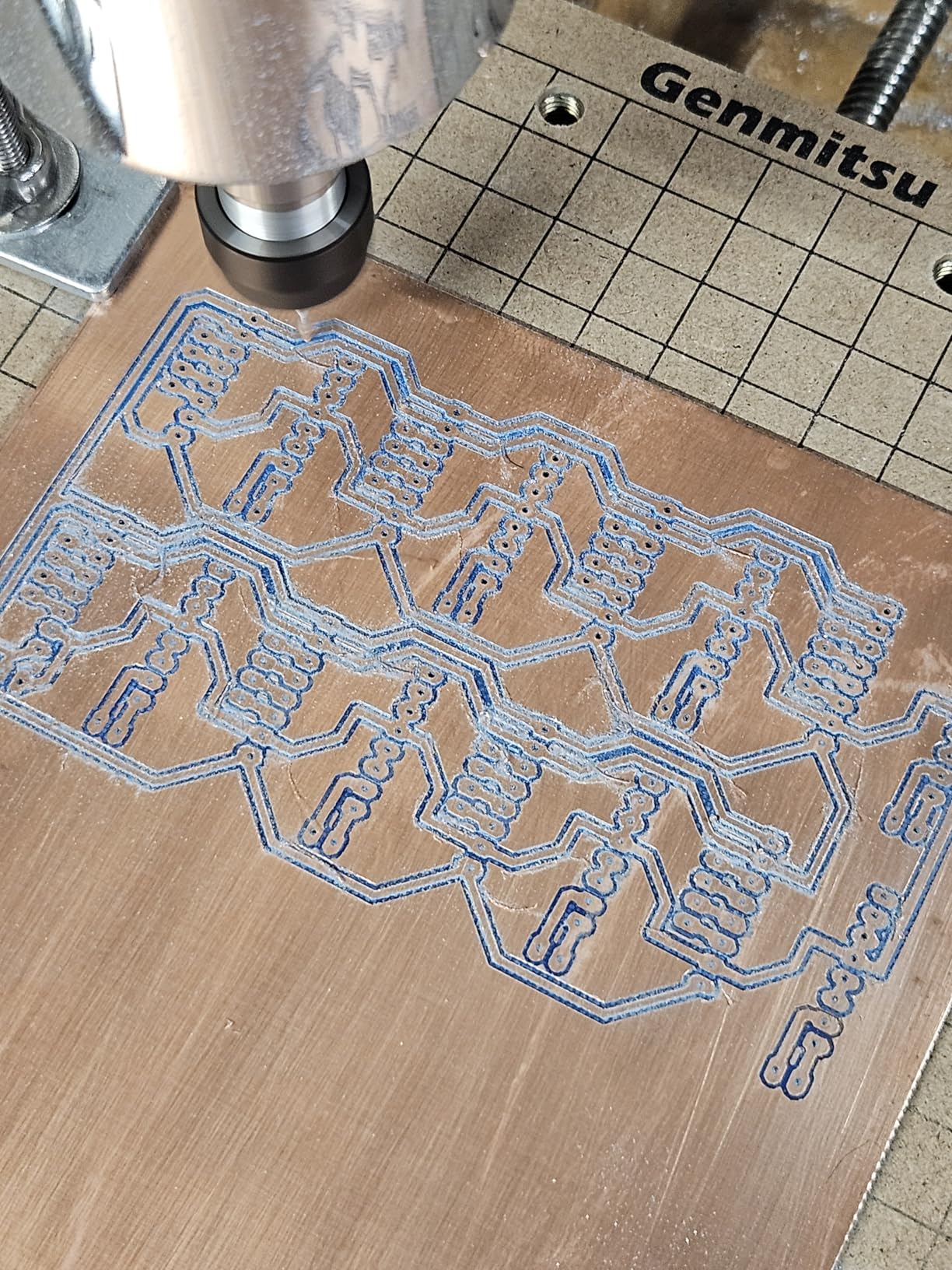 Genmitsu CNC 3018-PRO Router Kit GRBL Control 3 Axis Plastic Acrylic PCB PVC Wood Carving Milling Engraving Machine with Offline Controller, XYZ Working Area 300 x 180 x 45mm customer photo 2