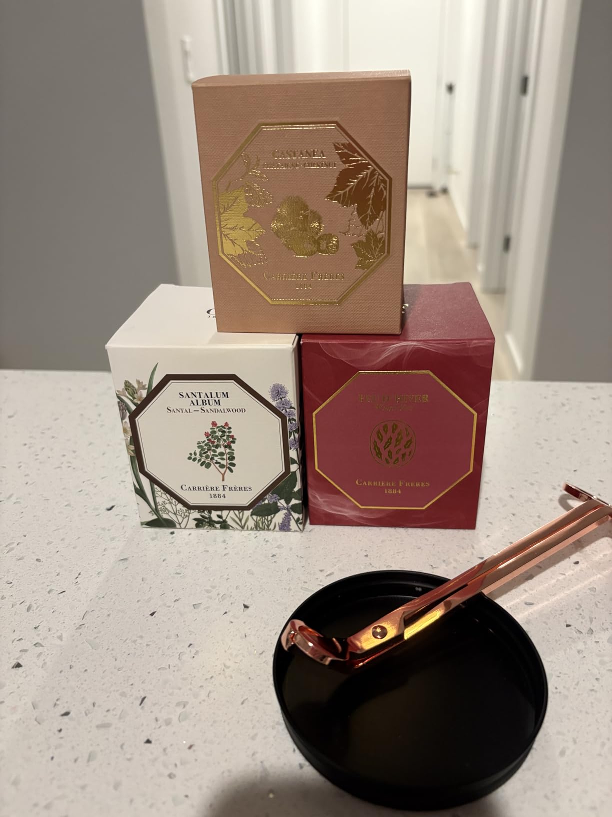 Candle Wick Trimmer,Wick Clipper Cutter Scissor -Rose Gold customer photo 1