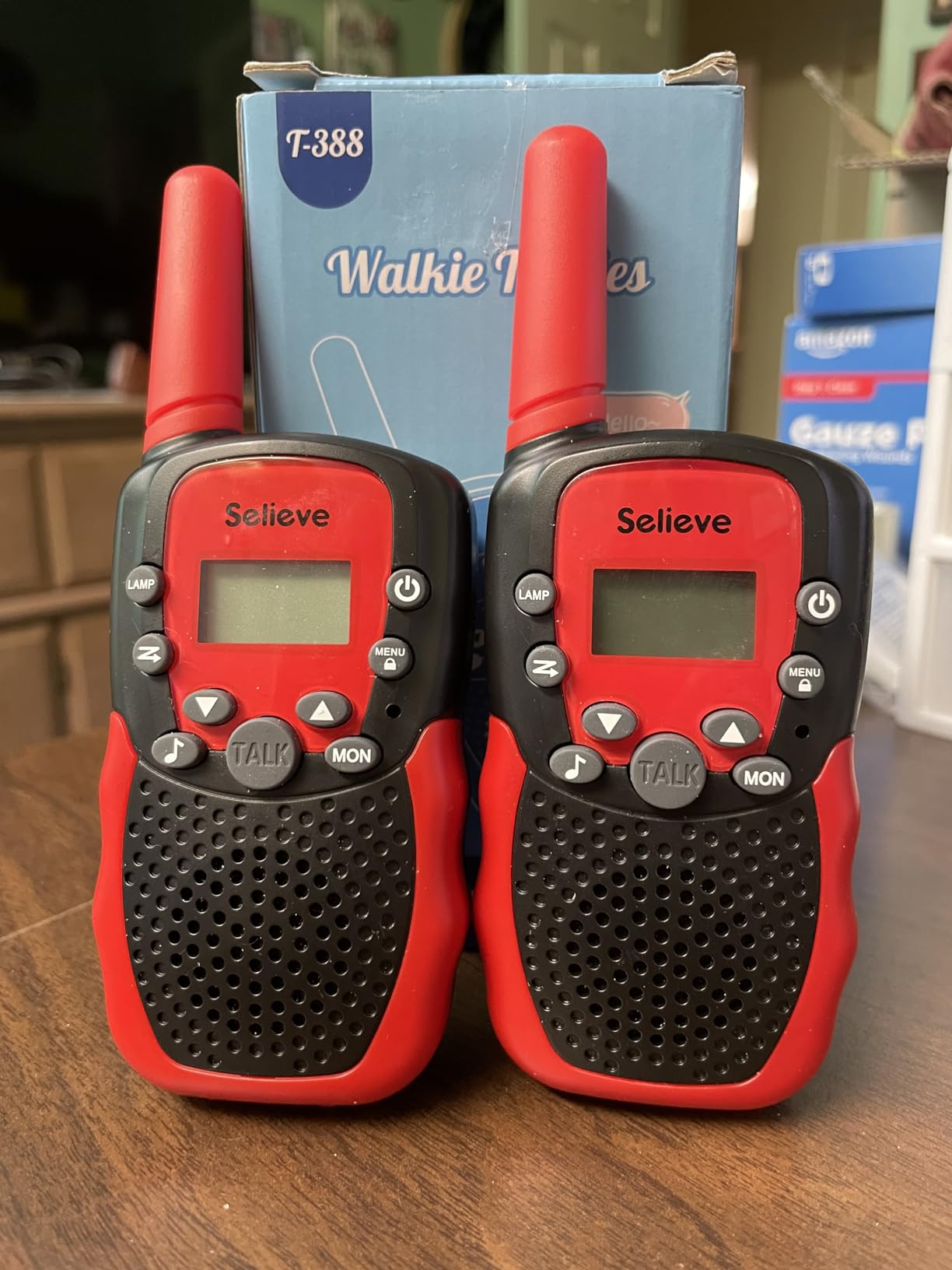 Selieve Toys for 3-12 Year Old Boys Girls, Easter Basket Stuffers, Walkie Talkies for Kids 22 Channels 2 Way Radio Toy with Backlit LCD Flashlight, 3 Miles Range for Outside, Camping, Hiking customer photo 2
