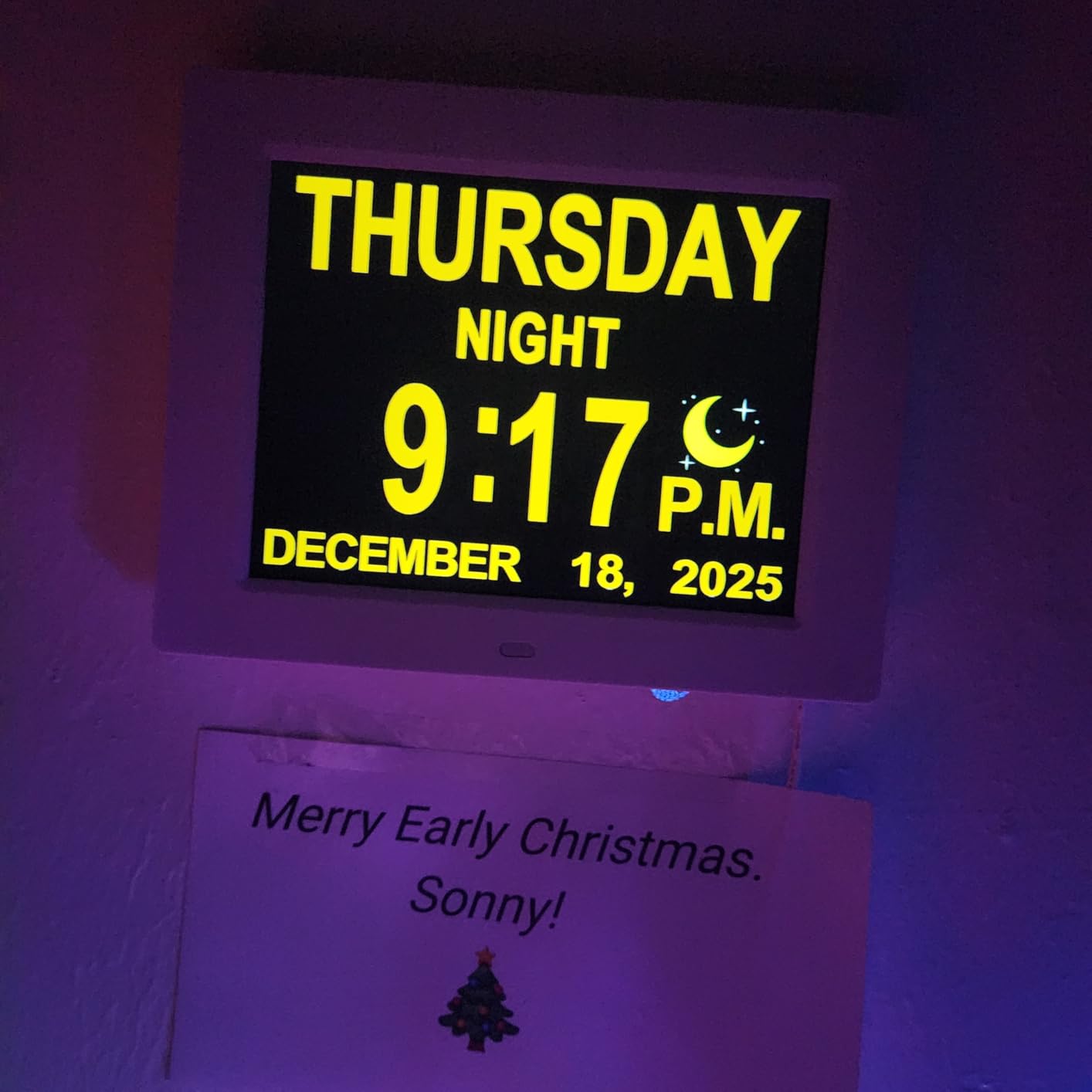 【New 2026】 Digital Calendar Alarm Day Clock - with 8