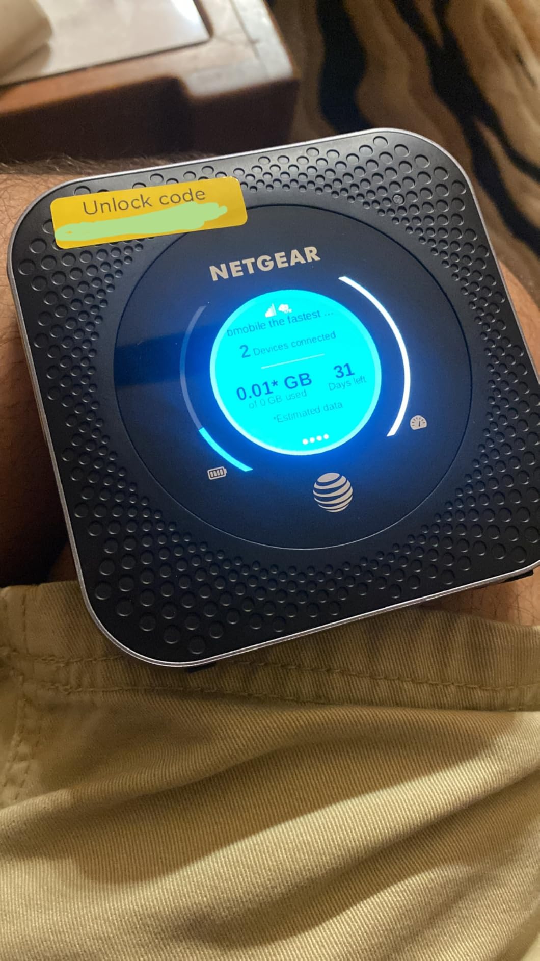 Netgear Nighthawk MR1100 4G LTE Mobile Hotspot Ethernet Router (AT&T GSM Unlocked)(Steel Gray) (Renewed) dual band customer photo 1