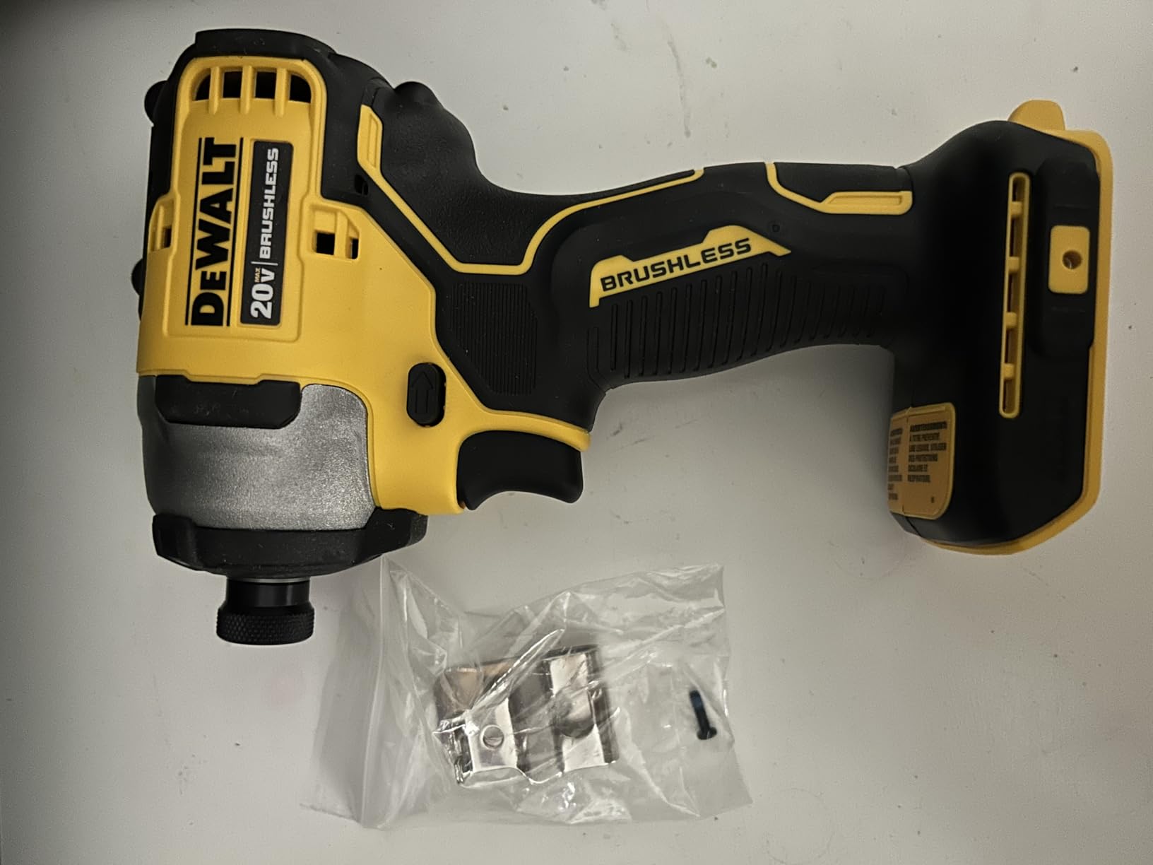 DEWALT ATOMIC 20V MAX* Impact Driver, Cordless, Compact, 1/4-Inch, Tool Only (DCF809B) customer photo 2