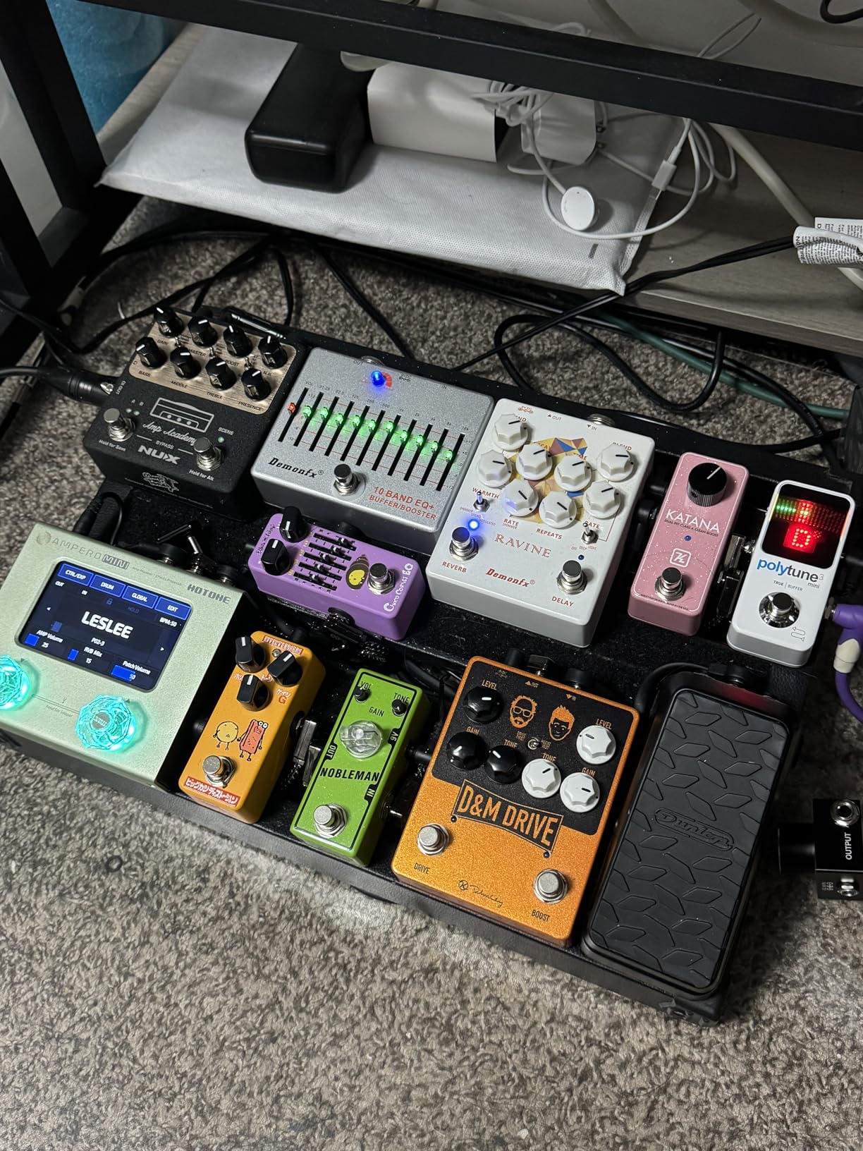 TC Electronic POLYTUNE 3 MINI Tiny Polyphonic Tuner with Multiple Tuning Modes and Built-In BONAFIDE BUFFER, White customer photo 2