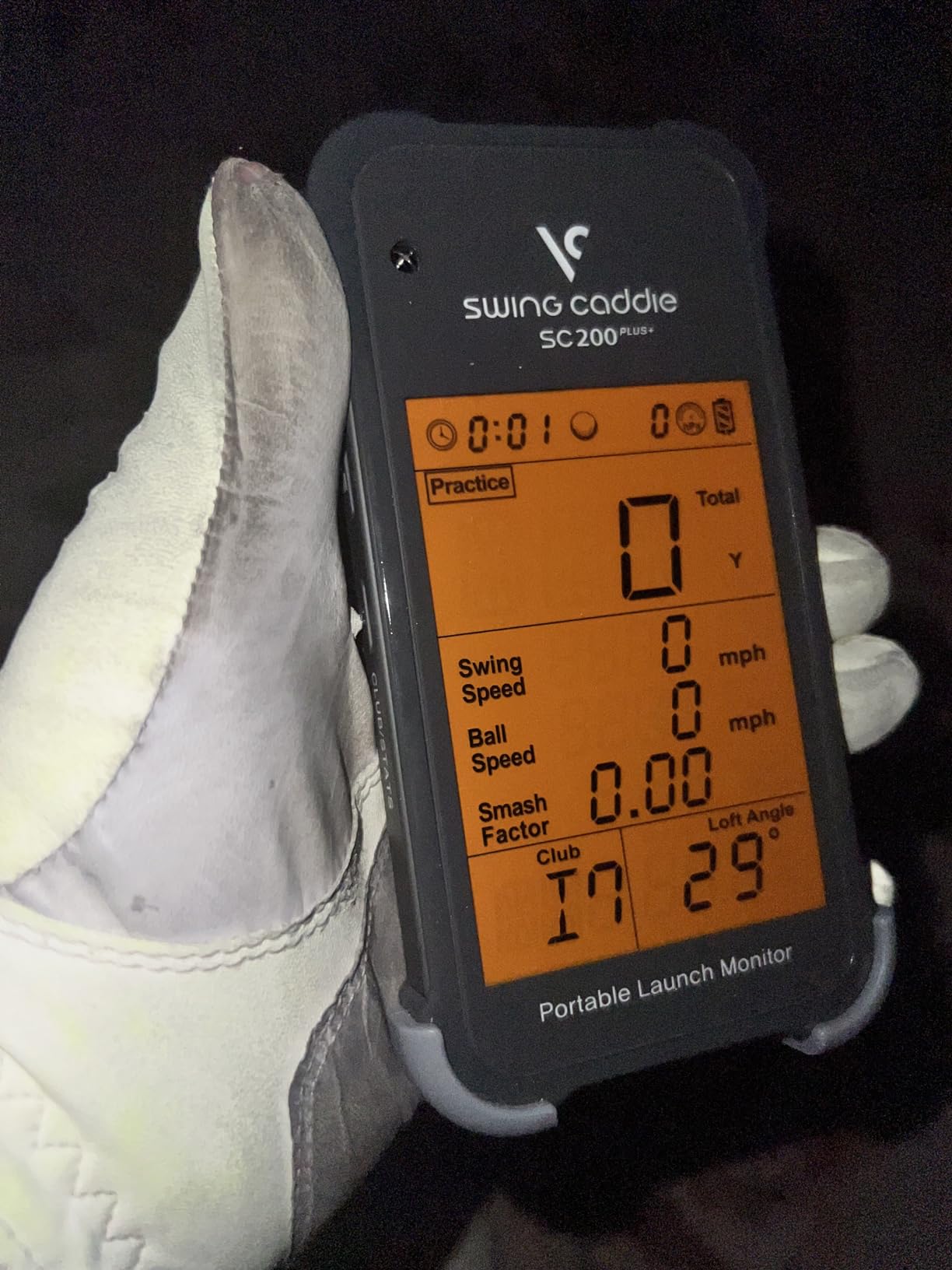 Swing Caddie Portable Launch Monitor customer photo 1