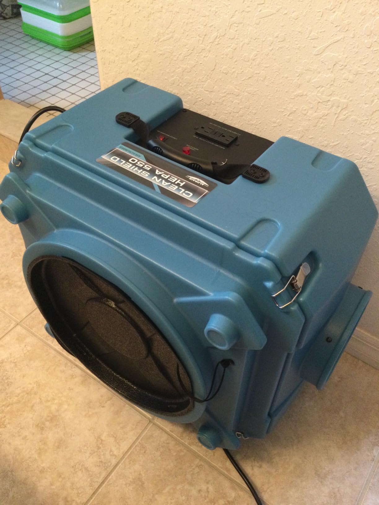 ALORAIR Air Scrubber with 3 Stage Filtration, Stackable Negative Air Machine for Industrial and Commercial Use, Heavy Duty Air Cleaner with MERV-10 Filter, HEPA/Activated carbon Filter customer photo 1