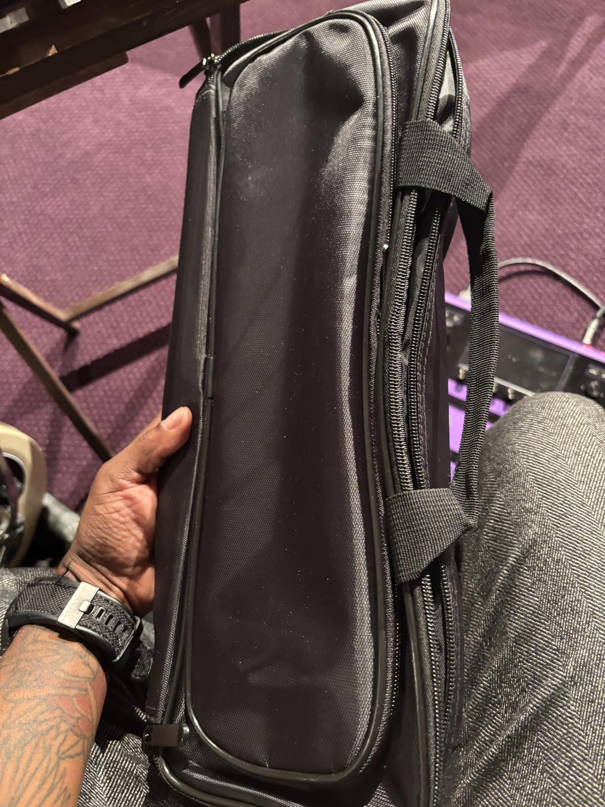 Small Guitar Pedal Board 15.7