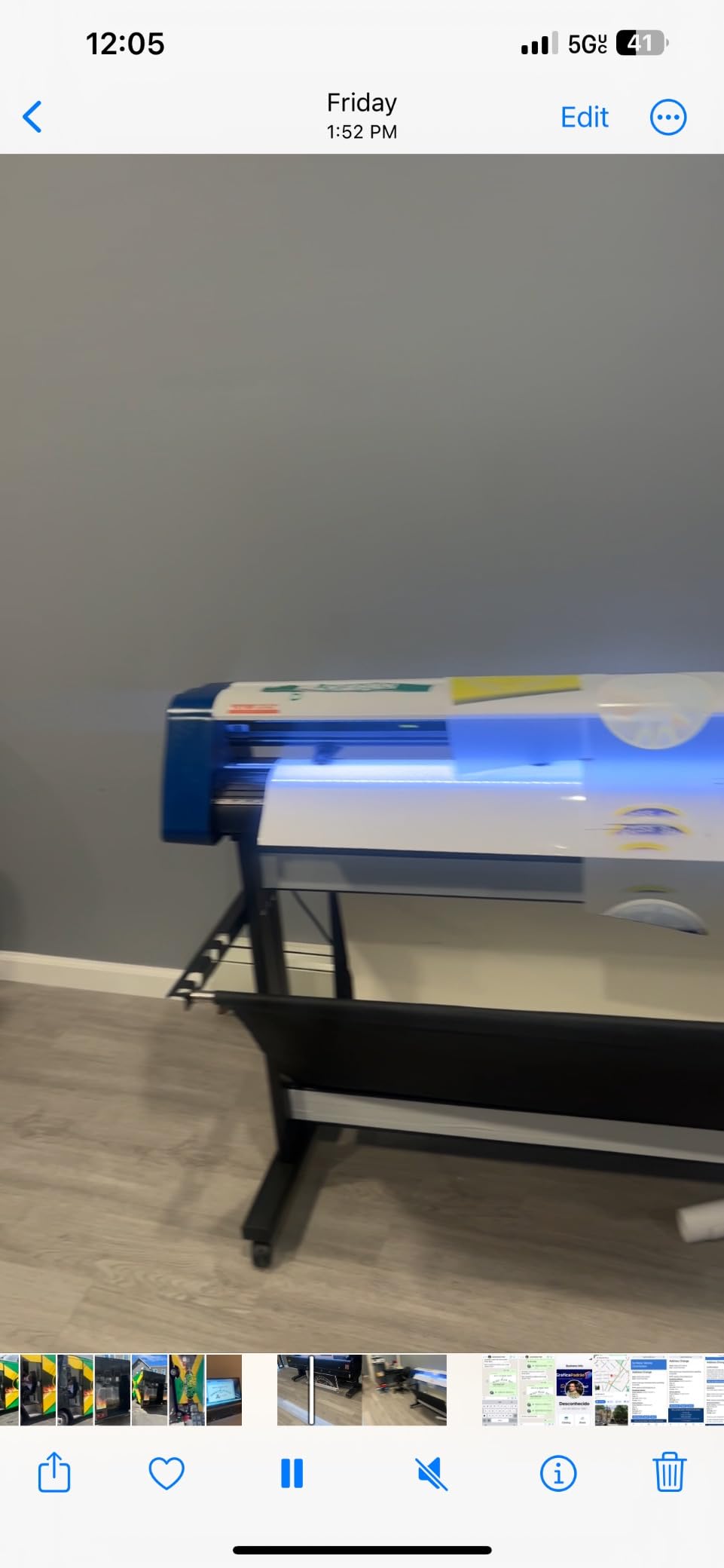 VEVOR Vinyl Cutter 53 Inch Vinyl Cutter Machine Semi-Automatic DIY Vinyl Printer Cutter Machine Manual Positioning Sign Cutting with Floor Stand Signmaster Software customer photo 1