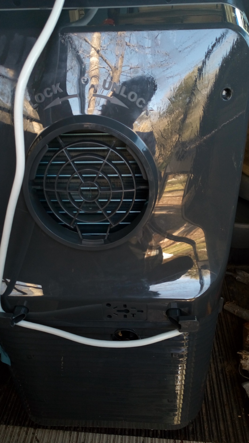 SereneLife Small Air Conditioner Portable 12,000 BTU with Built-in Dehumidifier - Portable AC Unit for Rooms up to 550 sq ft - Remote Control, Window Mount Exhaust Kit customer photo 2