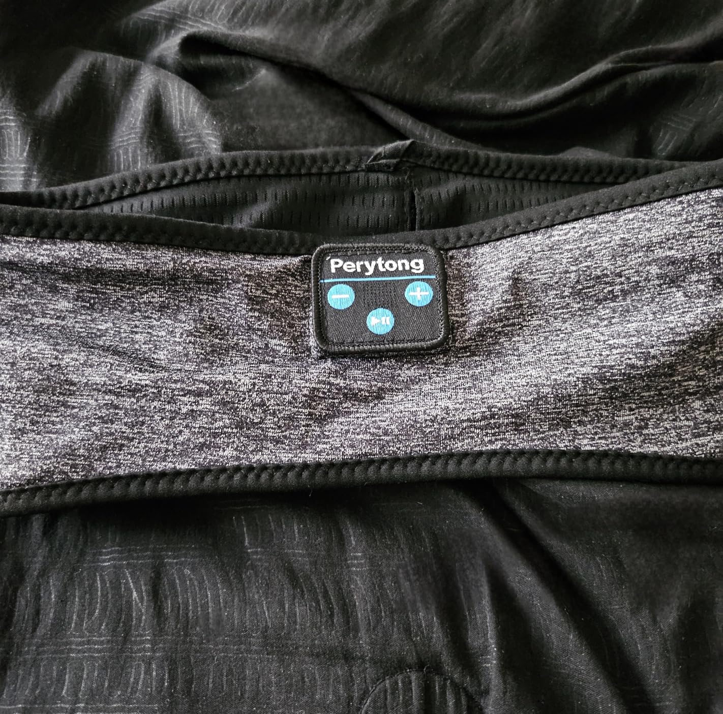 Perytong Sleep Headphones Wireless, Bluetooth Sports Headband Headphones with Ultra-Thin HD Stereo Speakers Perfect for Sleeping,Workout,Jogging,Yoga,Insomnia, Air Travel, Meditation (Grey) customer photo 1