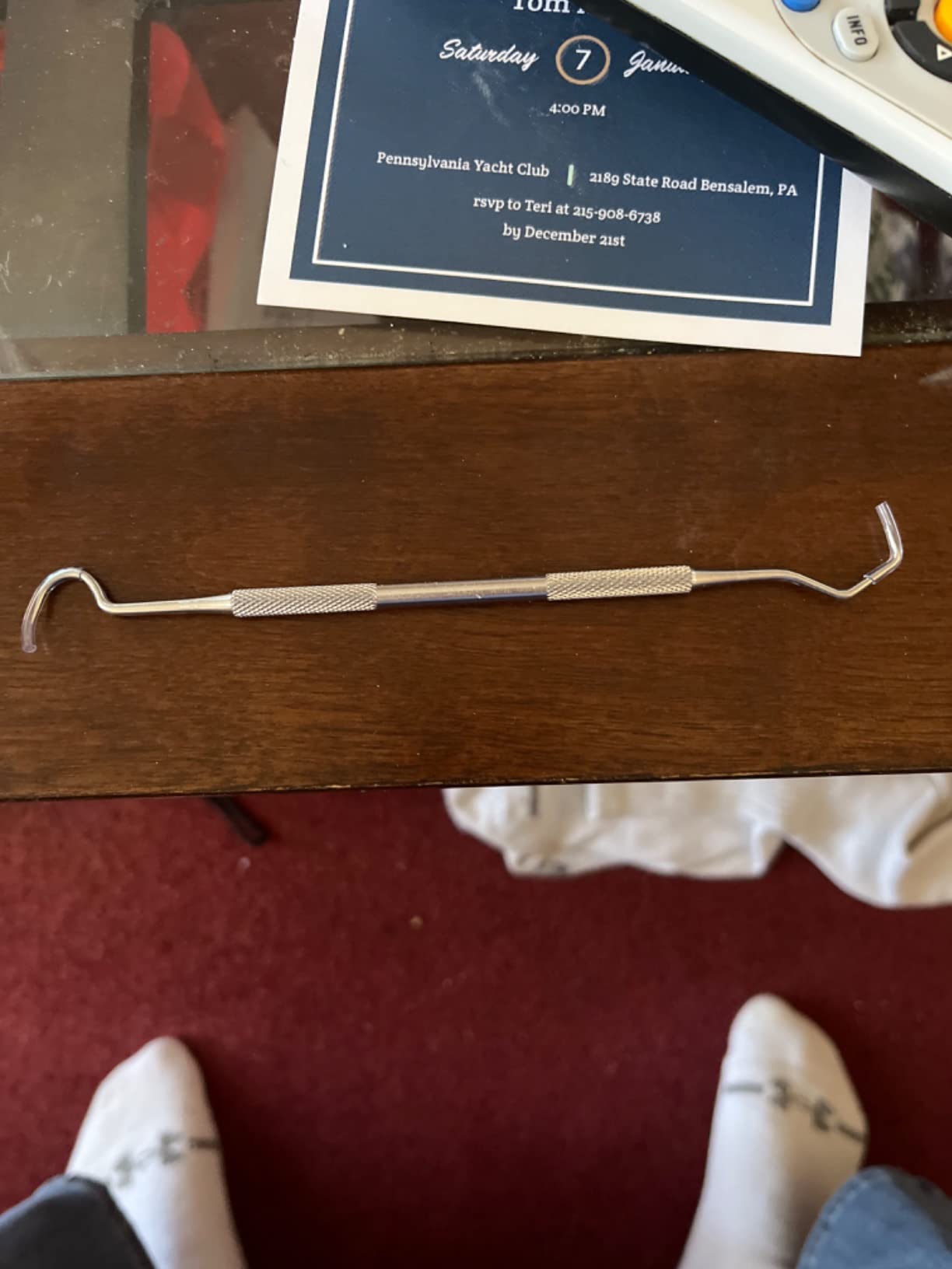 Professional Dental Scraper Tool - Dentist Pick, Medical Stainless Steel, Dental Tarter Scraper for Tooth Stains Remover, Dentist Home Use Tools customer photo 1