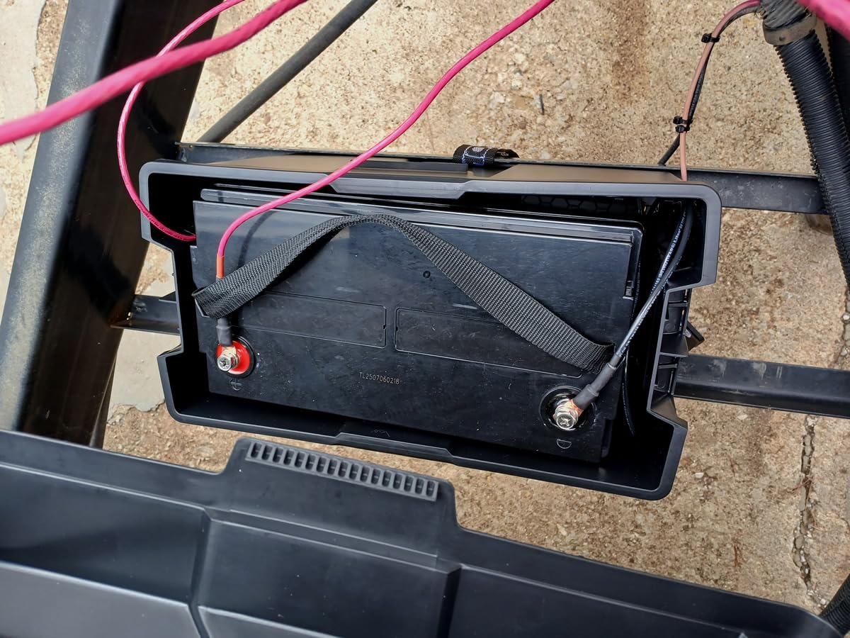 Weize Deep Cycle AGM 12 Volt 100Ah Battery, Maintenance-Free, 3% Self-Discharge Rate, 1150A Max Discharge Current, Perfect for RV, Solar, Trolling Motor, Wind, Marine, Camping and Off-Grid System customer photo 1