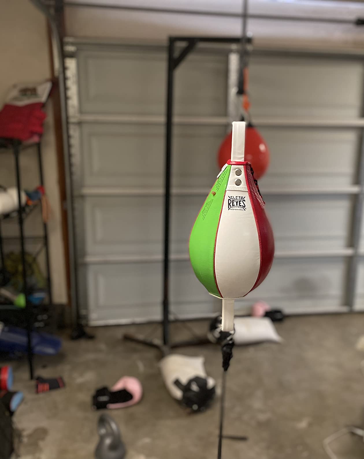 CLETO REYES Double End Punching Bag for Boxing Workout Practice Gym Training Equipment, MMA, Kickboxing, Muay Thai customer photo 1