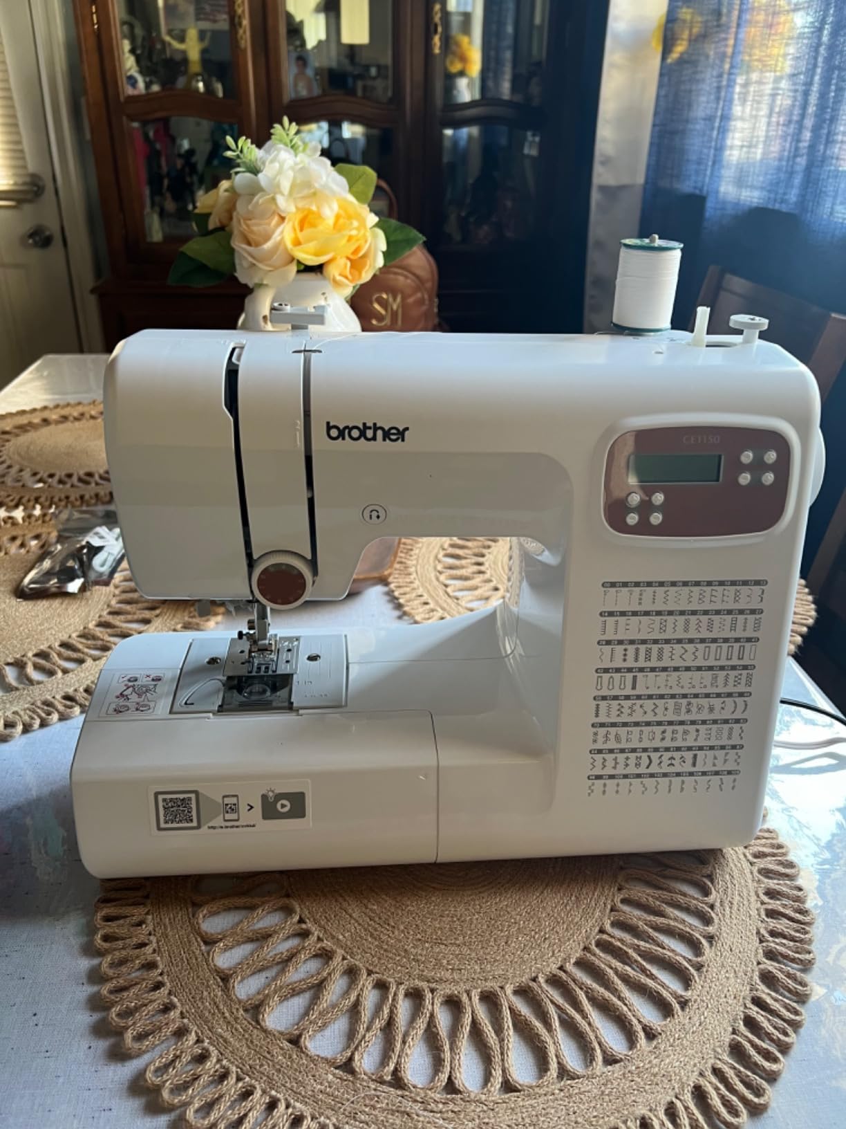 HOMEST Sewing Machine Carrying Case, Universal Tote Bag with Shoulder Strap Compatible with Singer, Brother, Janome, Grey (Patent Design) customer photo 1