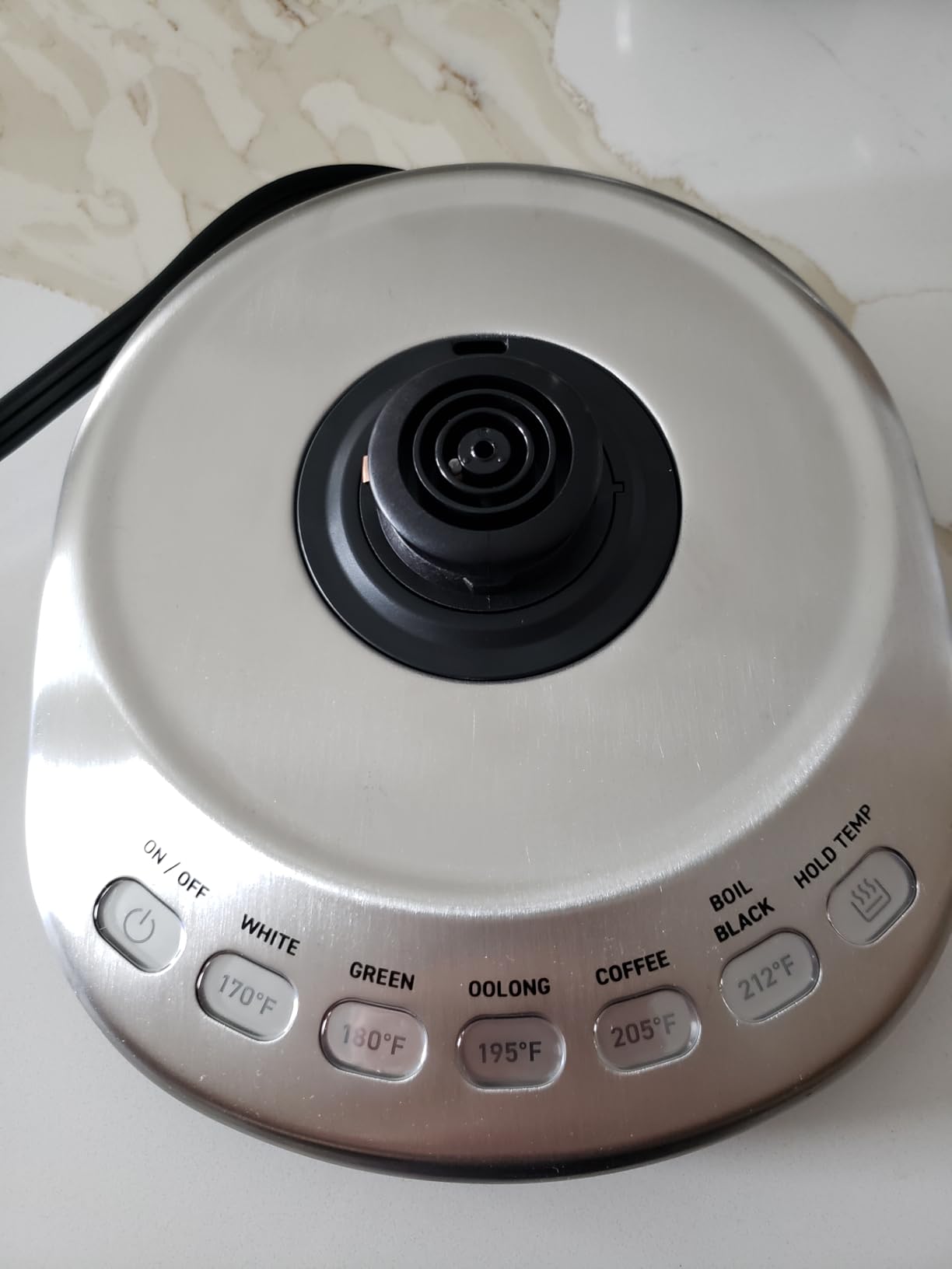 COSORI Electric Gooseneck Kettle with 5 Temperature Control Presets, Pour Over Kettle for Coffee & Tea, Hot Water Boiler, 100% Stainless Steel Inner Lid & Bottom, 1200W/0.8L customer photo 1