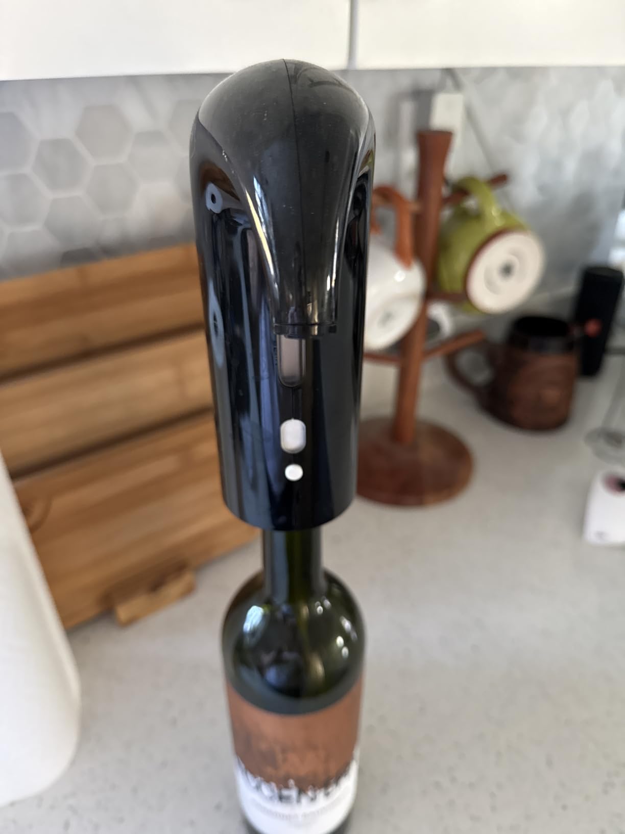 Wine Aerator Electric Wine Decanter Best Sellers One Touch Red - White Wine Accessories Aeration Work with Wine Opener customer photo 1