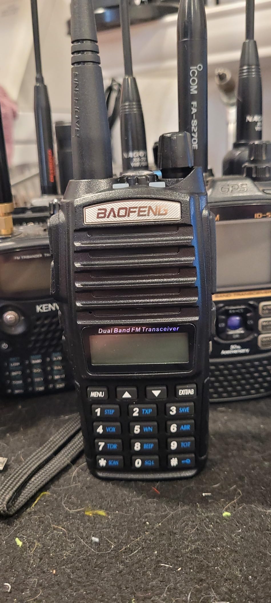 BaoFeng UV-82 High Power BaoFeng Radio Ham Radio Handheld 2 Way Radio Walkie Talkies with Earpiece,Handheld Speaker Mic and Programming Cable (2 Pack-Black) customer photo 1