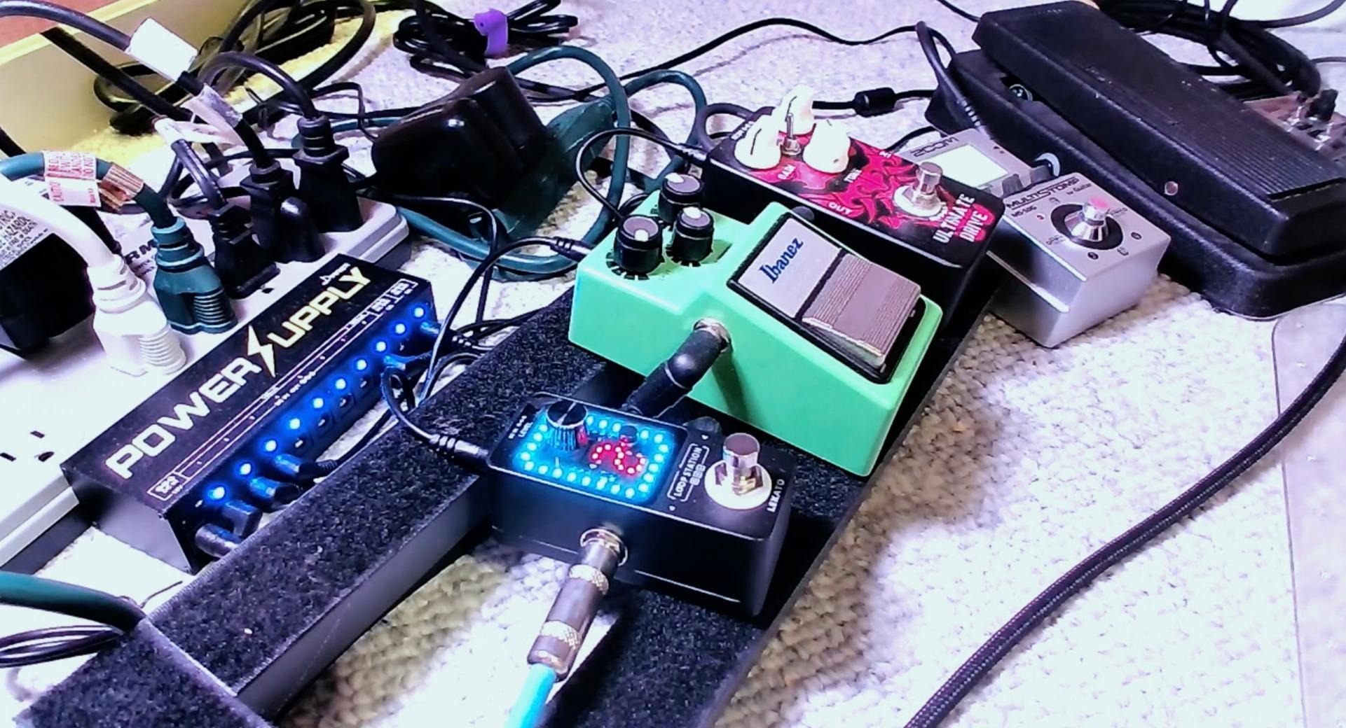 LEKATO Looper Guitar Pedal Guitar Loop Pedal Tuner Pedal 9 Loops 40 Minutes Record Time Unlimited Overdubs for Electric Guitar Bass (Black) customer photo 2