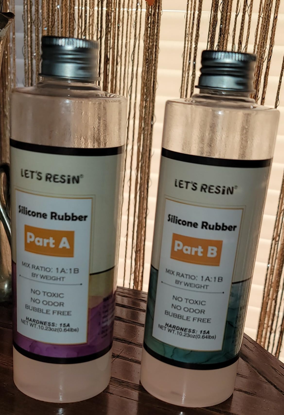 LET'S RESIN Silicone Mold Making Kit-Translucent Silicone Rubber Non-Toxic Liquid Mold Making Silicone-20.46oz Super Elastic Molding Silicone-Ideal for 3D Molds,Resin Molds,Silicone Molds-4H Fast Cure customer photo 1